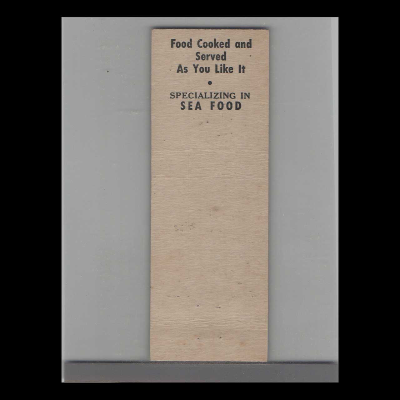 Mary Joyces Top Hat Bar Matchbook Cover Juneau AK Mary Joyces Top Hat Bar Matchbook Cover Juneau AK