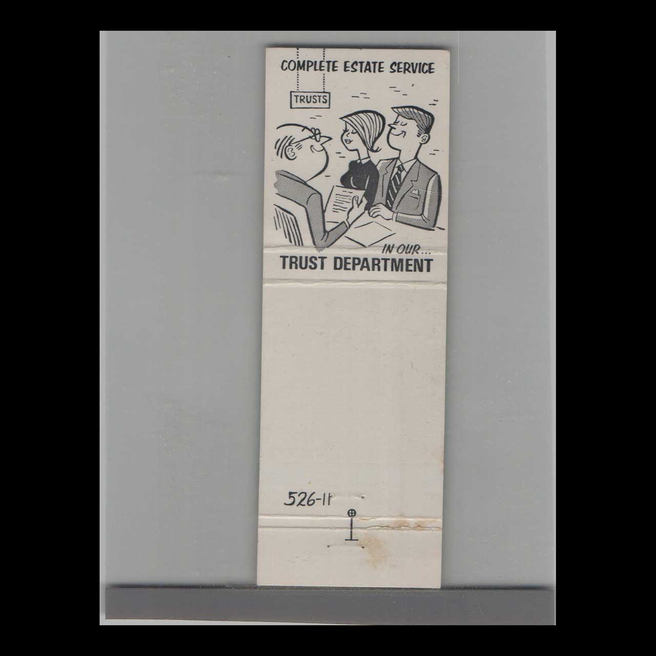 State Savings Bank Matchbook Cover Fountain MI State Savings Bank Matchbook Cover Fountain MI