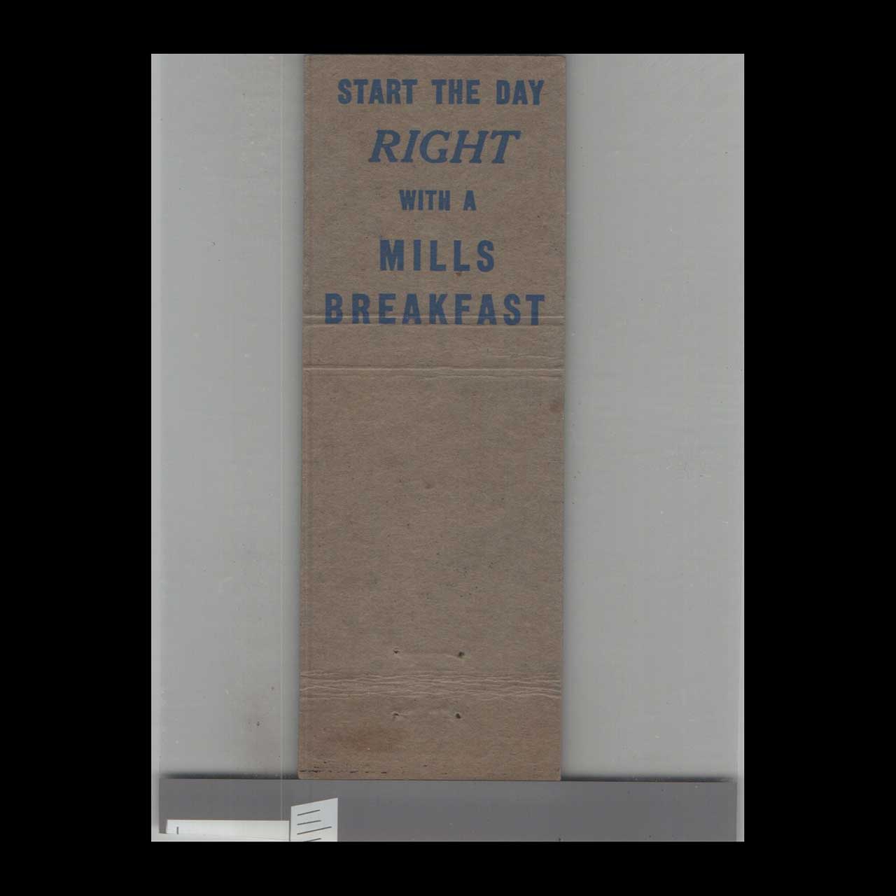 Windmill Mills Restaurants Cleveland Matchbook Cover Windmill Mills Restaurants Cleveland Matchbook Cover