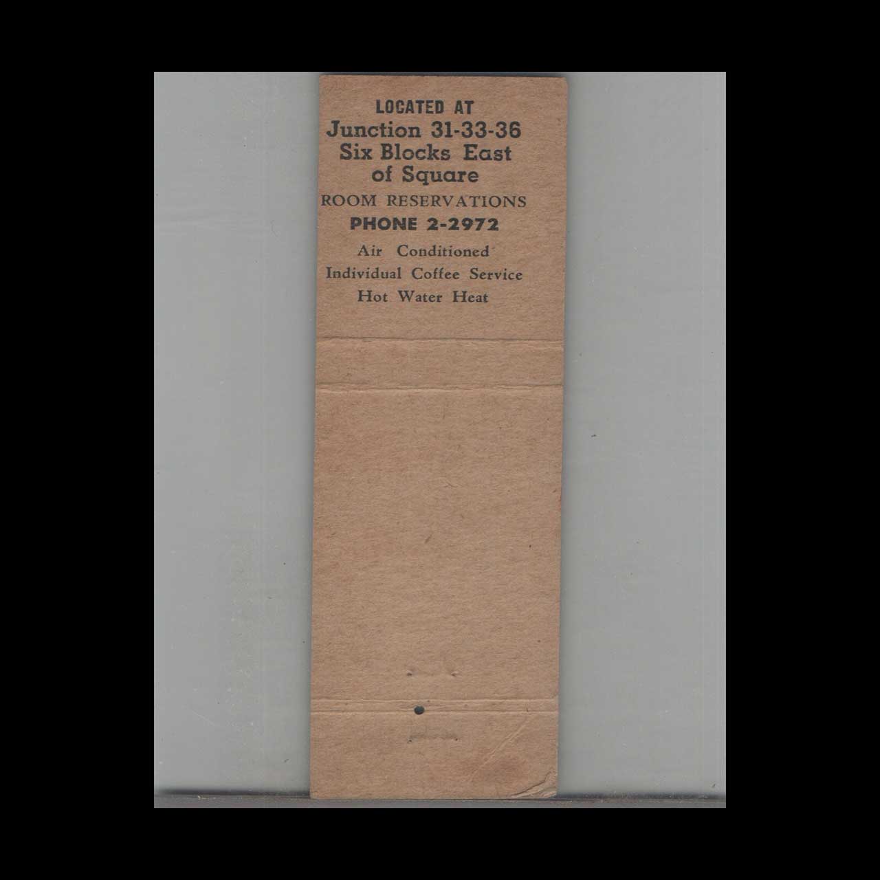 Matchbook Cover Five Point Lodge Marysville OH Matchbook Cover Five Point Lodge Marysville OH