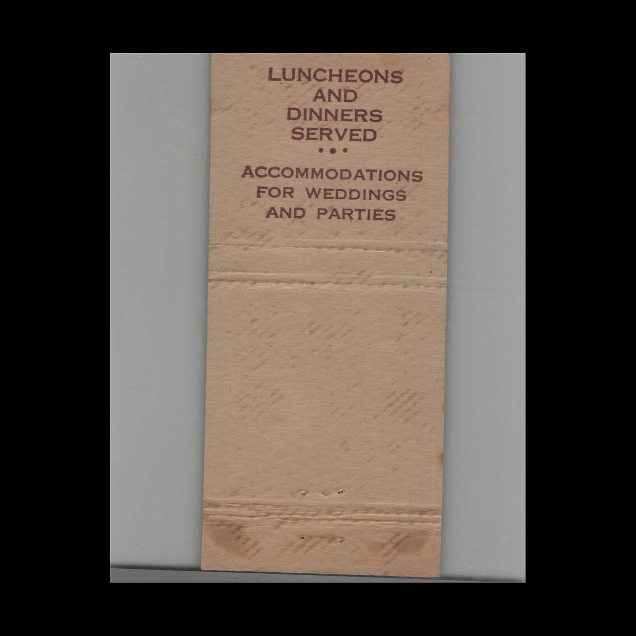 Peter Reillys Restaurant Matchbook Cover St Albans NY Peter Reillys Restaurant Matchbook Cover St Albans NY
