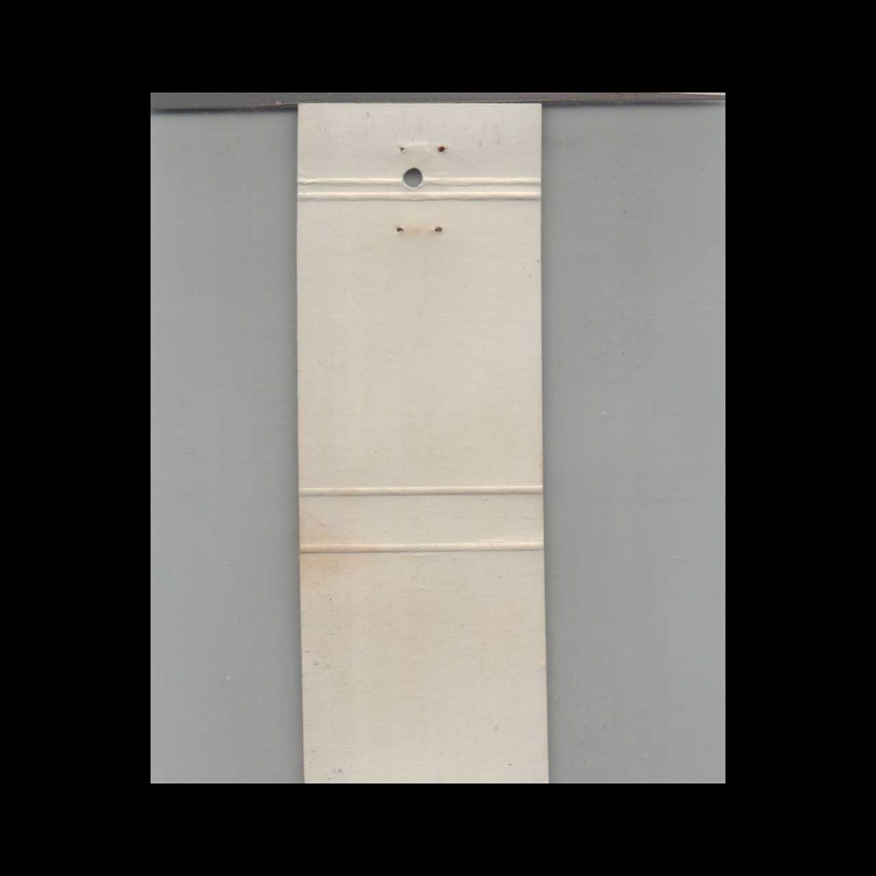 Matchbook Cover Albers Market Consistent Savings Matchbook Cover Albers Market Consistent Savings