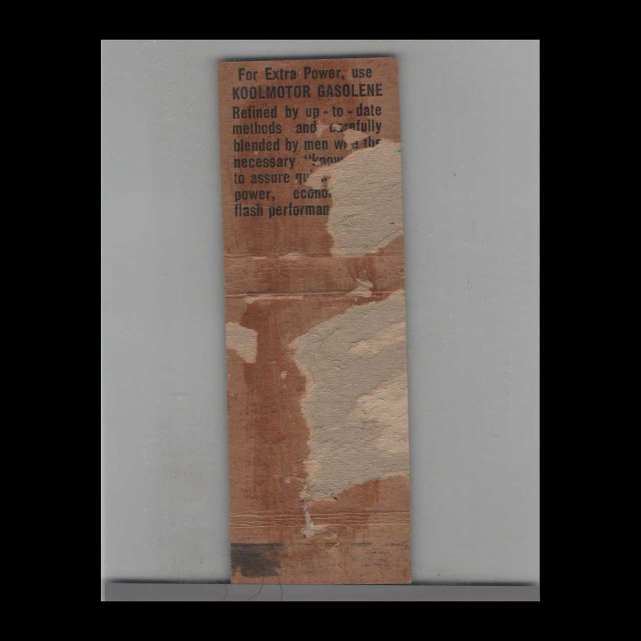 Cities Service Gas Station Matchbook Cover Stratham NH Cities Service Gas Station Matchbook Cover Stratham NH