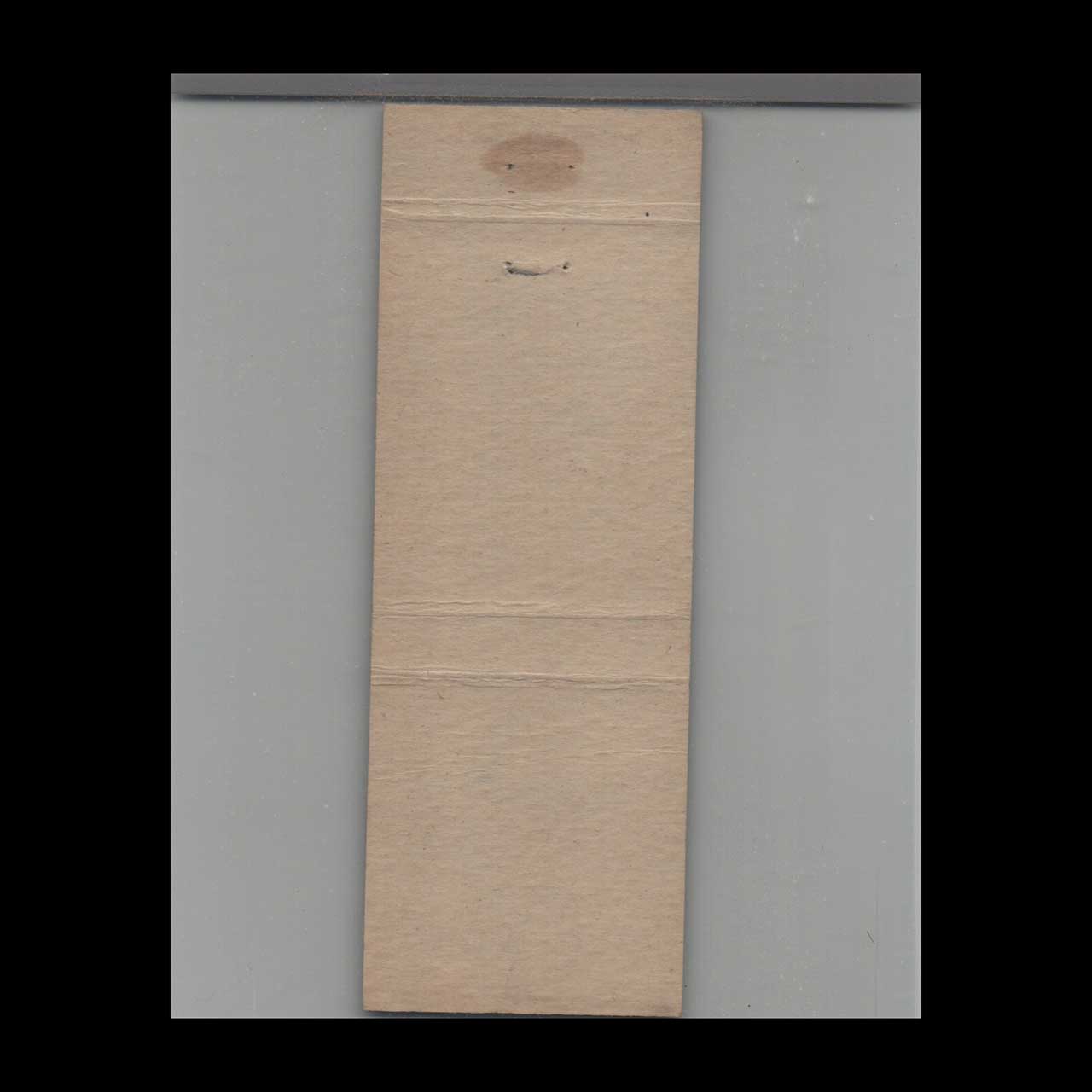 BPOE Elks Club No 380 Hot Springs Matchbook Cover BPOE Elks Club No 380 Hot Springs Matchbook Cover