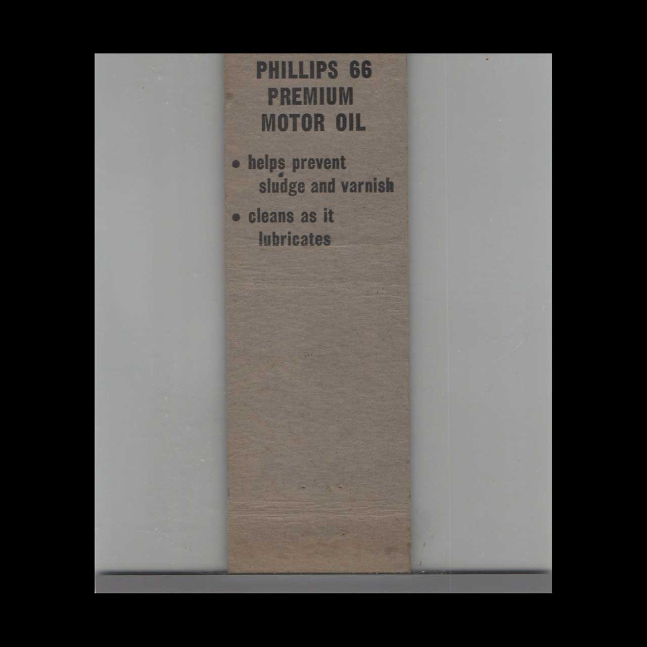 Phillips 66 Gas Station Matchbook Cover Phillips 66 Gas Station Matchbook Cover