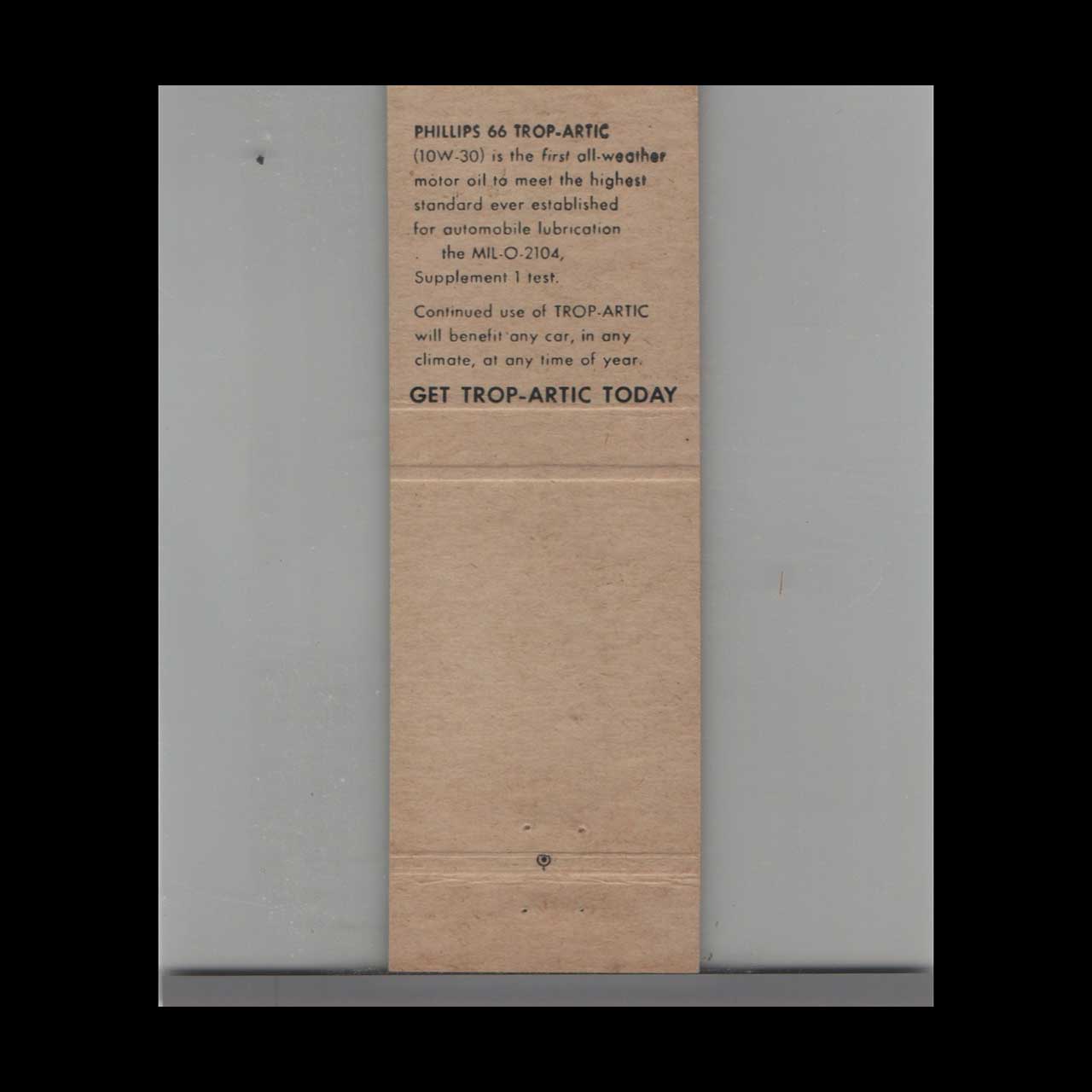 Phillips 66 Olesen Oil Co Matchbook Cover Scott City KS Phillips 66 Olesen Oil Co Matchbook Cover Scott City KS