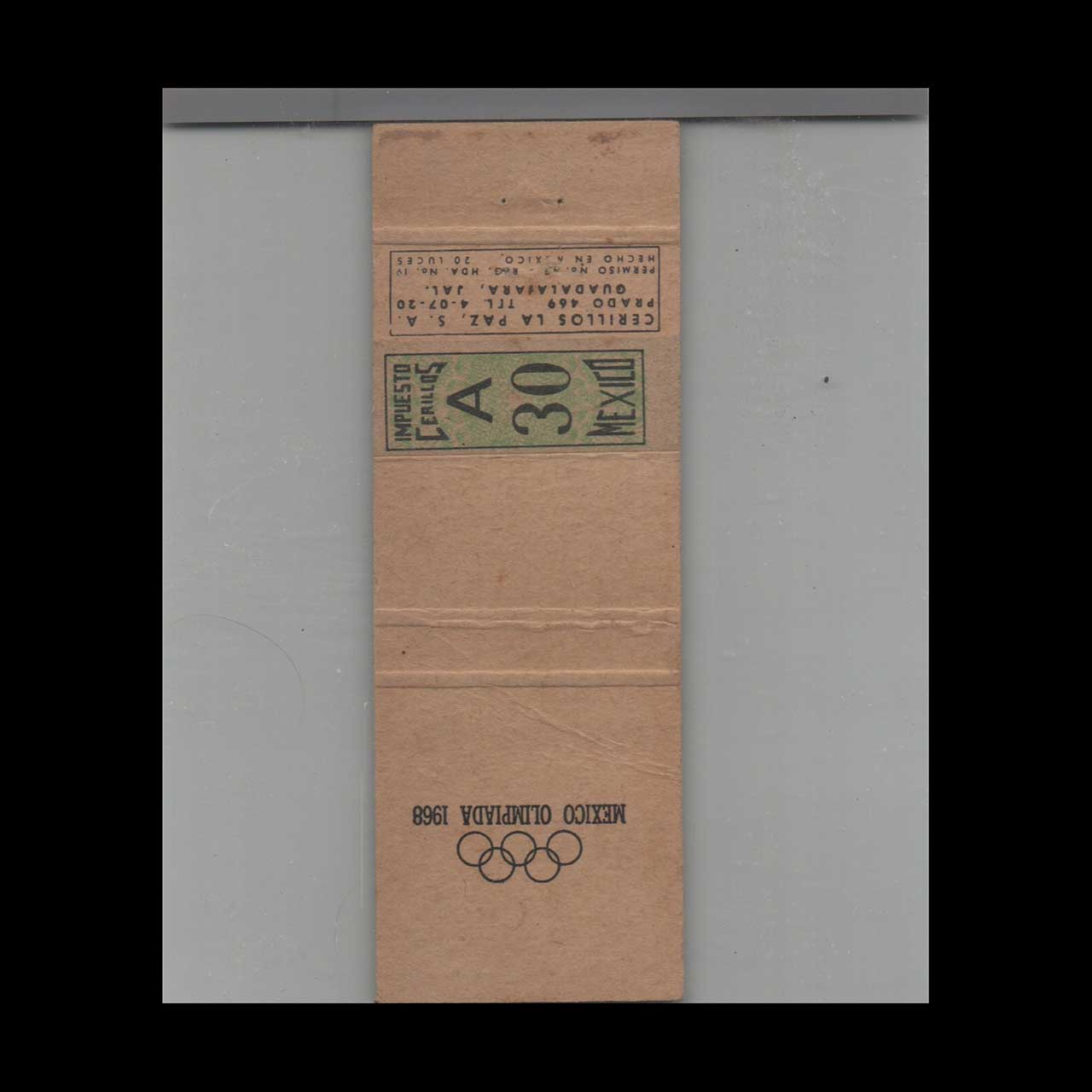 Hotel Posada Del Sol Acapulco Matchbook Cover Hotel Posada Del Sol Acapulco Matchbook Cover