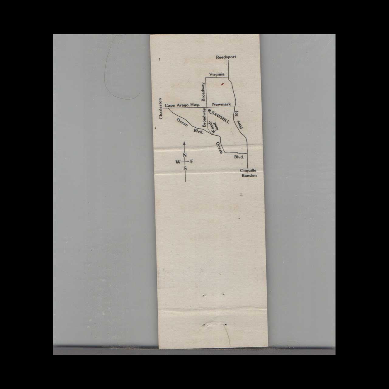 The Sawmill Restaurant & Lounge Matchbook Cover North Bend The Sawmill Restaurant & Lounge Matchbook Cover North Bend