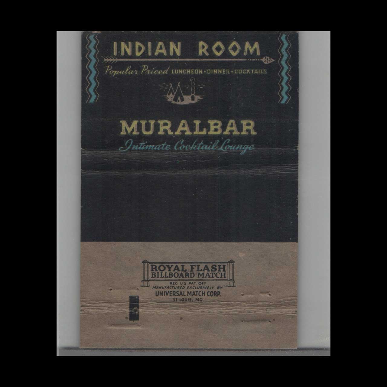 Royal Flash Blackhawk Restaurant Matchbook Cover Chicago Royal Flash Blackhawk Restaurant Matchbook Cover Chicago
