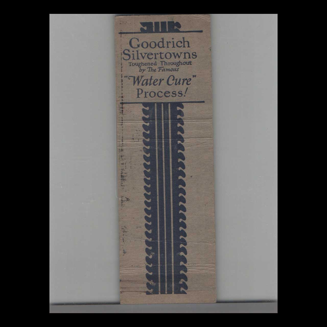 BF Goodrich Tire Dealer Matchbook Cover Baltimore MD BF Goodrich Tire Dealer Matchbook Cover Baltimore MD