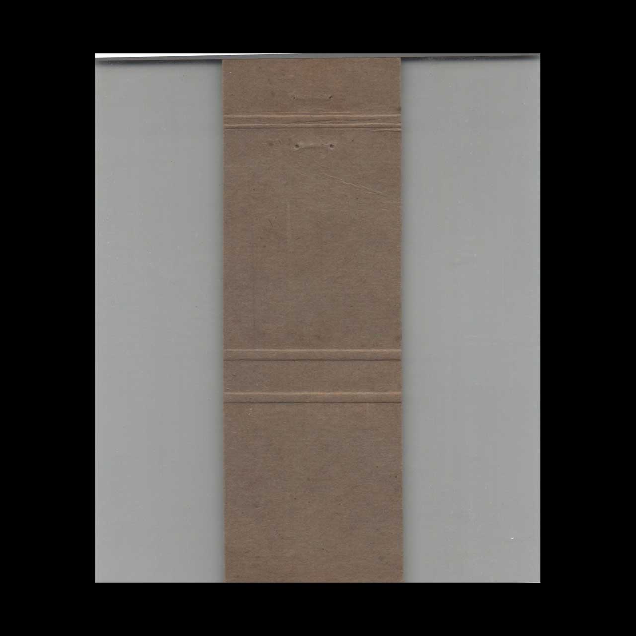 Matchbook Cover Custards Last Stand China ME Matchbook Cover Custards Last Stand China ME