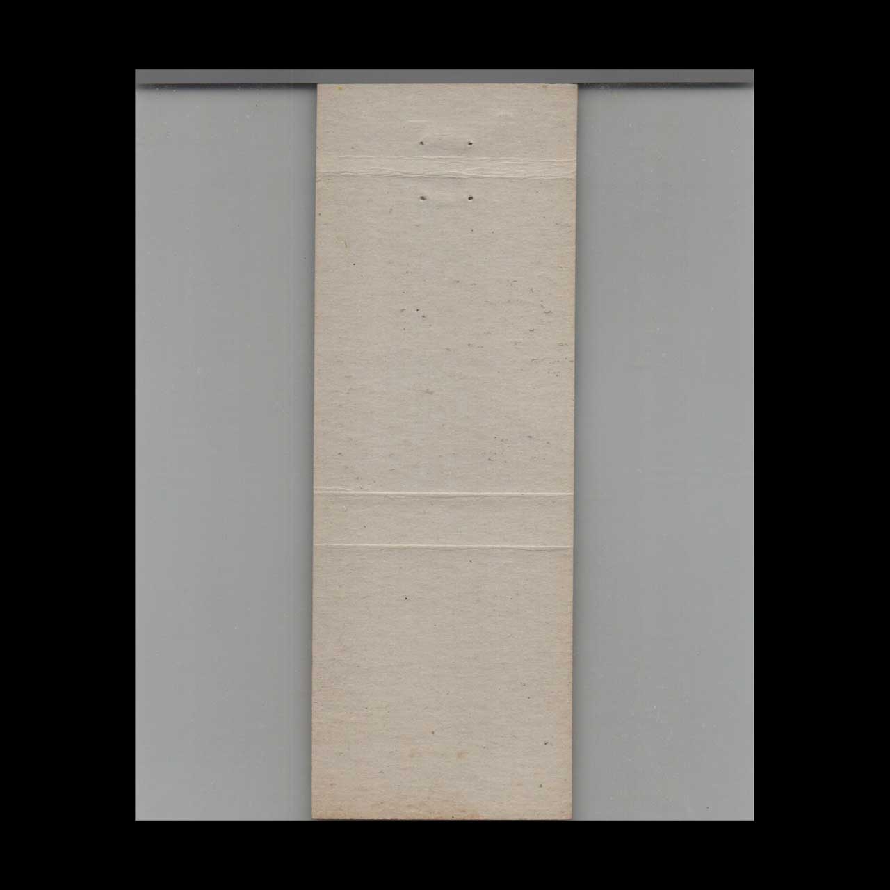 Matchbook Cover Burchs Tavern St Croix Falls WI Matchbook Cover Burchs Tavern St Croix Falls WI