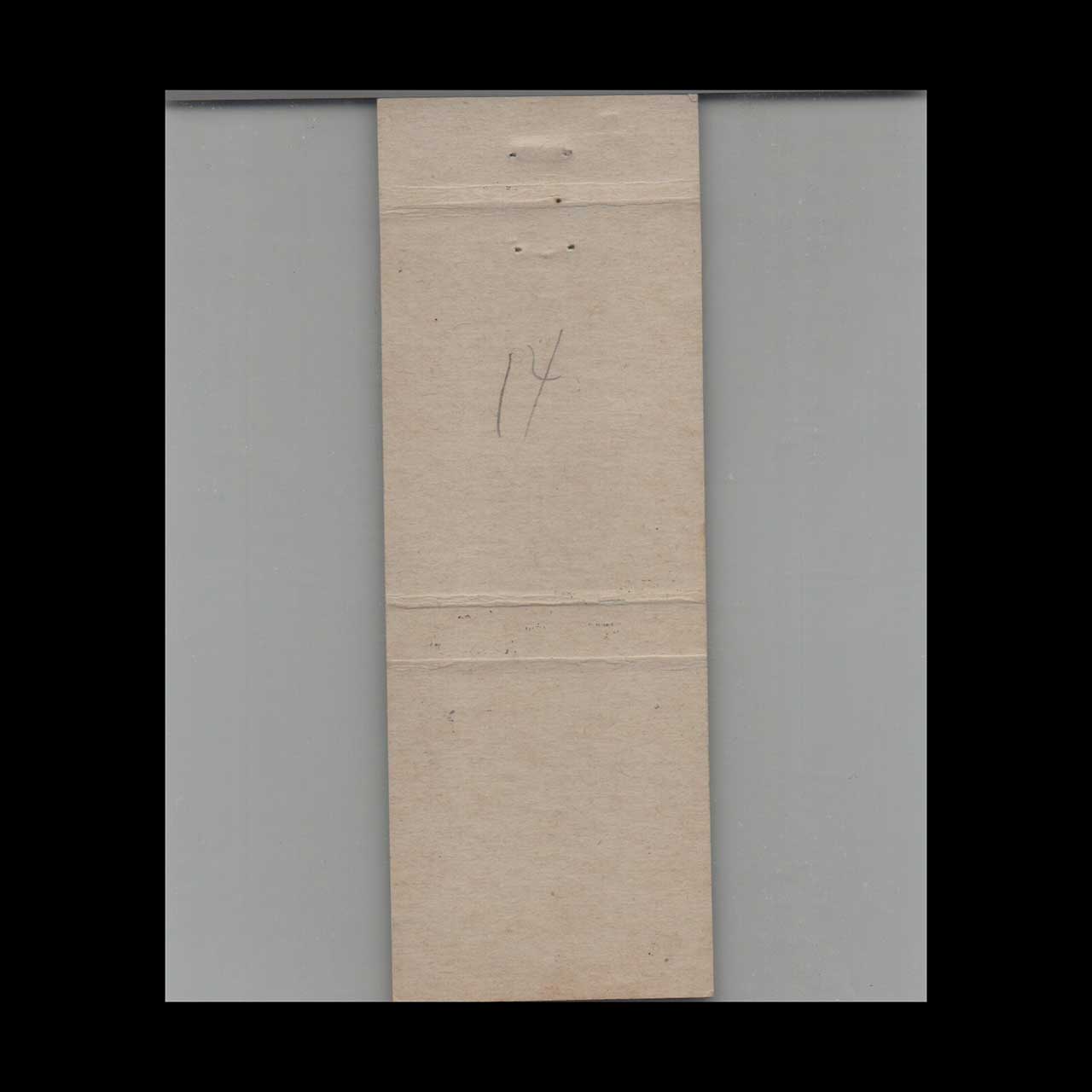 Matchbook Cover 46 Bar Muskegon MI Matchbook Cover 46 Bar Muskegon MI