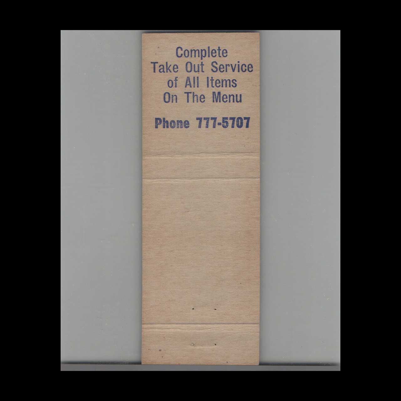 Matchbook Cover Viking Drive In & Restaurant North St Paul MN Matchbook Cover Viking Drive In & Restaurant North St Paul MN