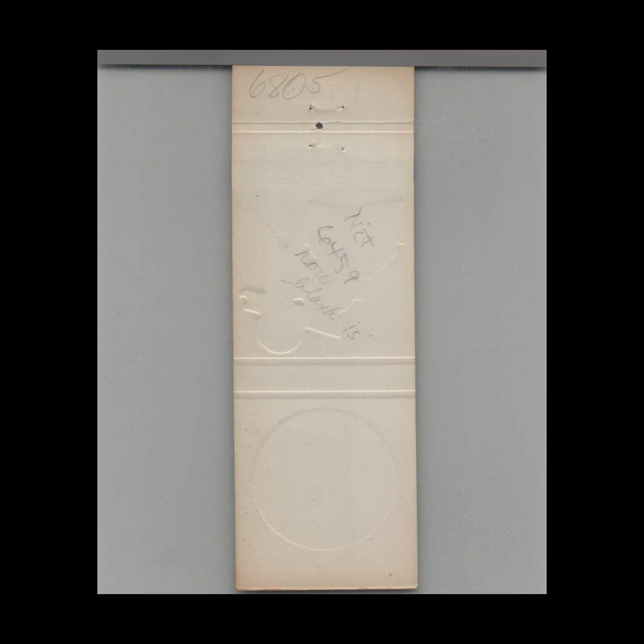 Matchbook Cover Grey Eagle Beer Distributors Matchbook Cover Grey Eagle Beer Distributors