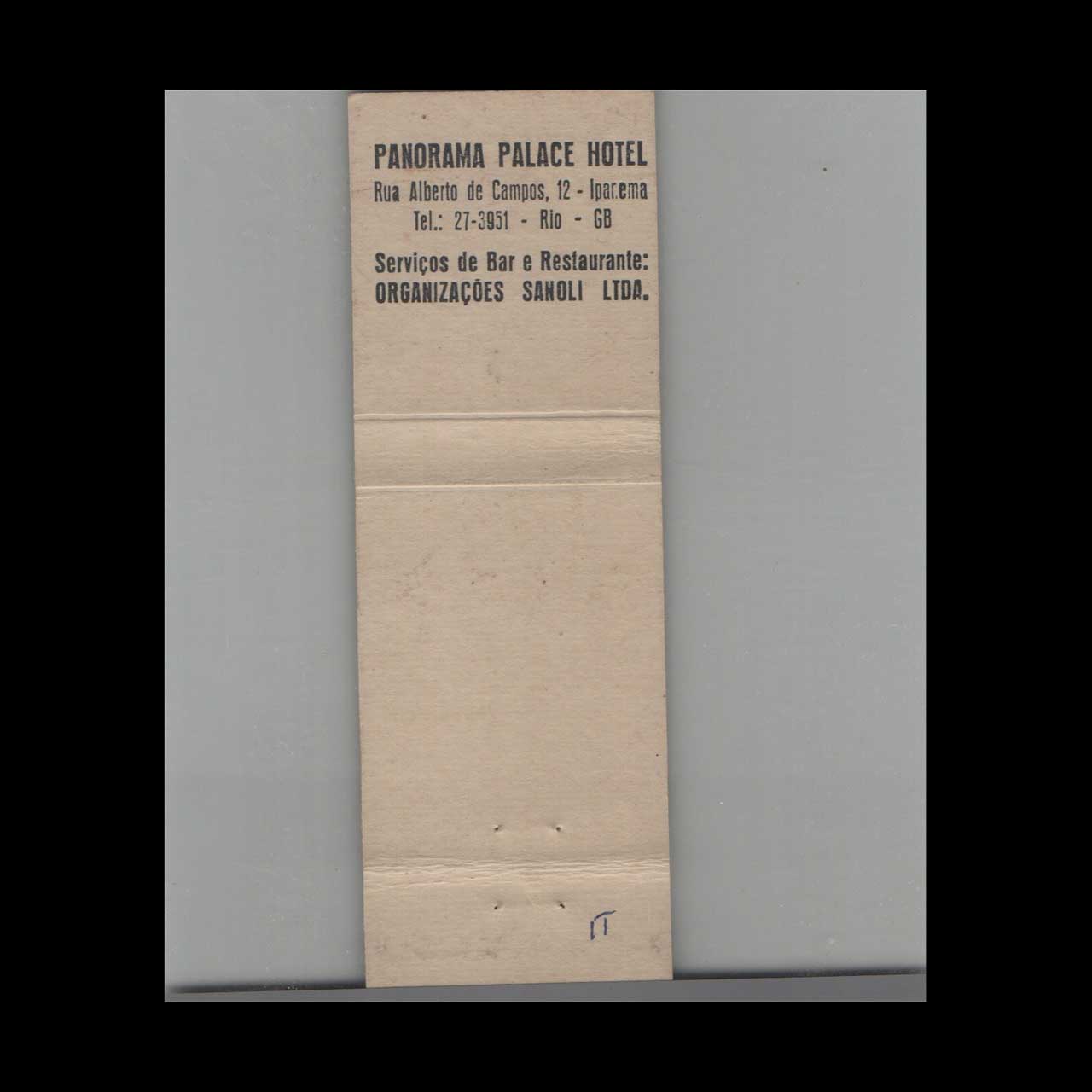 On The Rocks Restaurant Matchbook Cover Berro Dagua On The Rocks Restaurant Matchbook Cover Berro Dagua