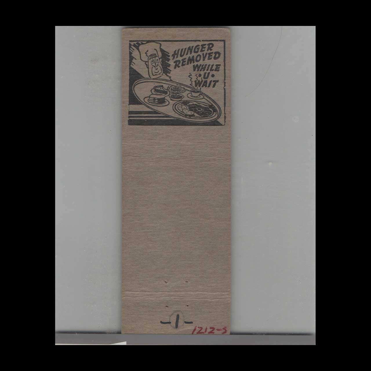 Barbecue Heaven Selma AL Matchbook Cover Barbecue Heaven Selma AL Matchbook Cover