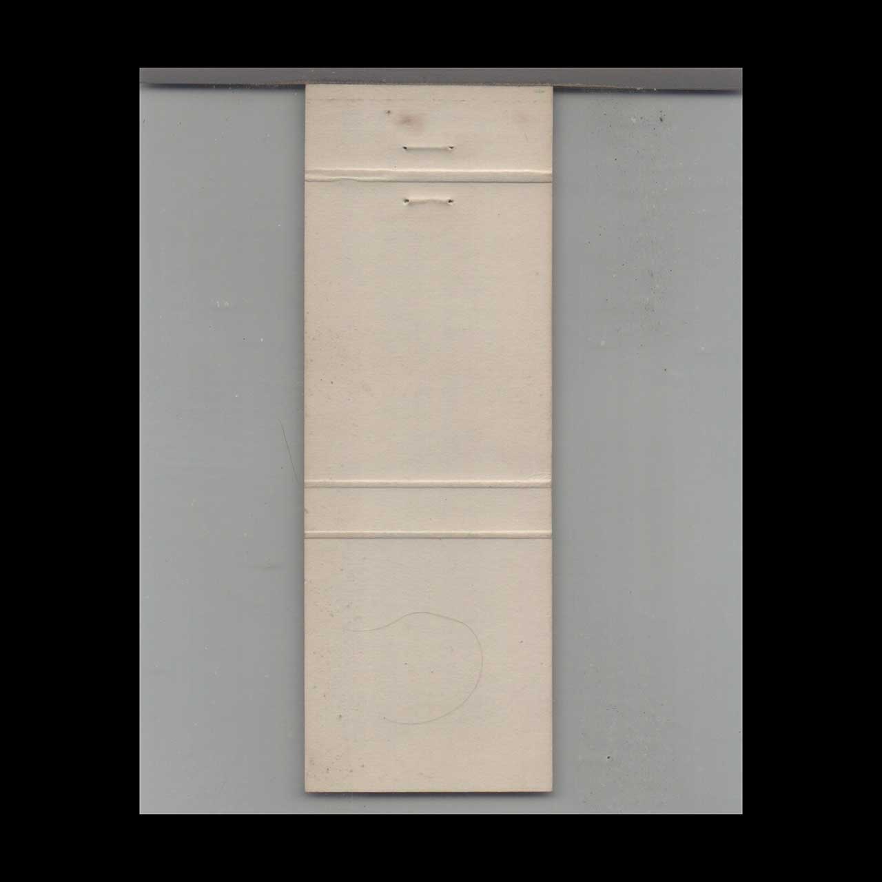 The White Pillars Restaurant Biloxi Matchbook Cover The White Pillars Restaurant Biloxi Matchbook Cover