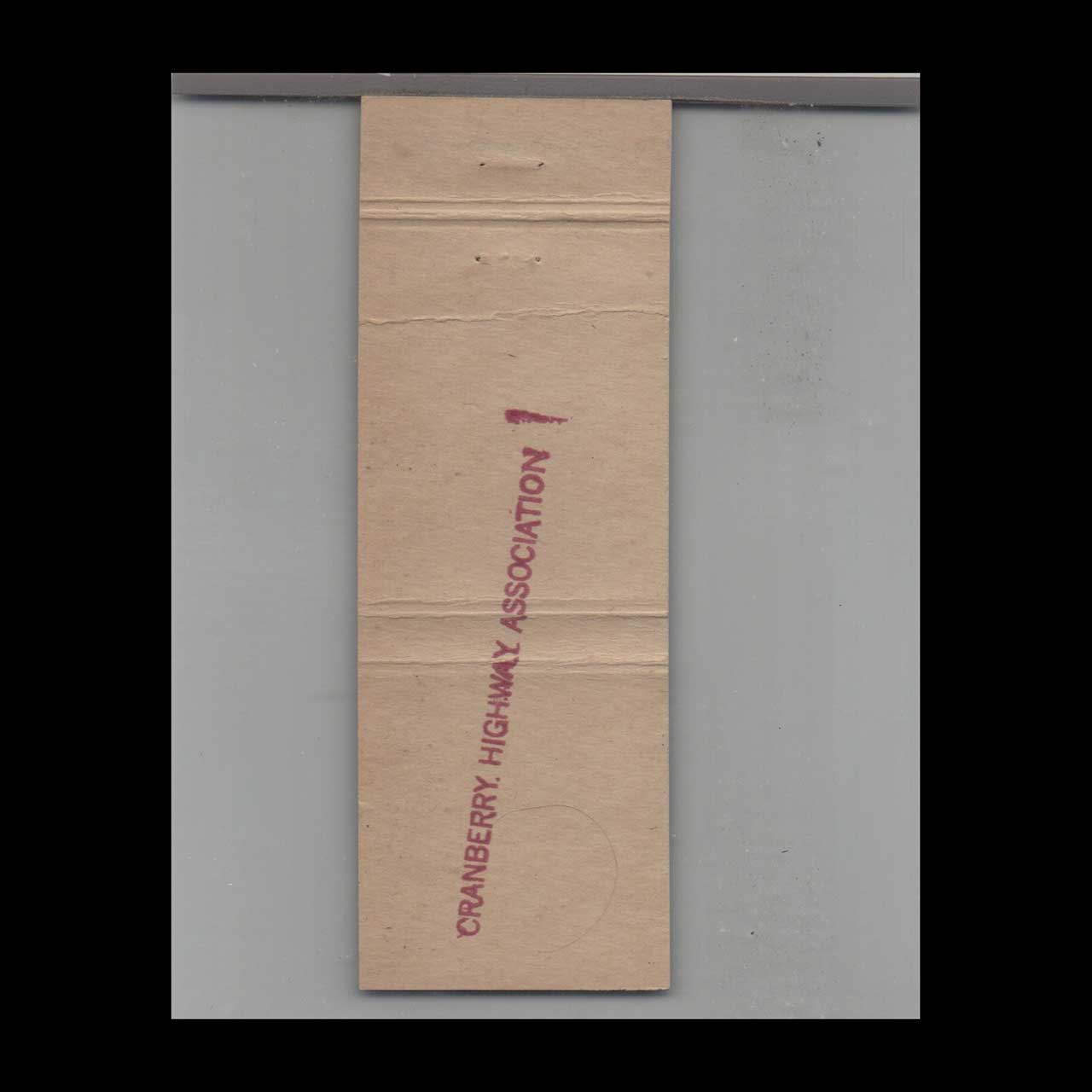 White Rabbit Tea Room Matchbook Cover Buzzards Bay White Rabbit Tea Room Matchbook Cover Buzzards Bay