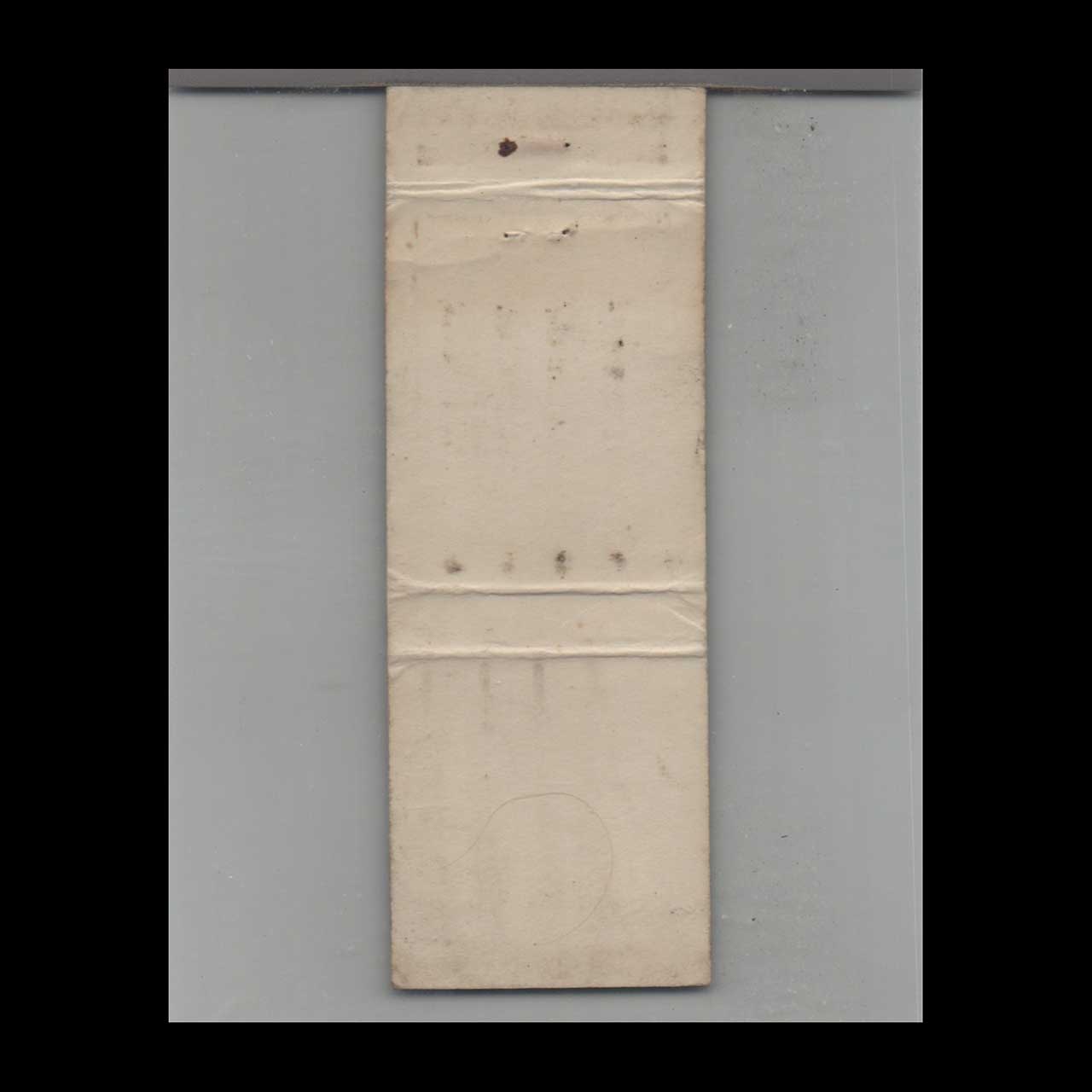 White Rabbit Tea Room Matchbook Cover Buzzards Bay White Rabbit Tea Room Matchbook Cover Buzzards Bay