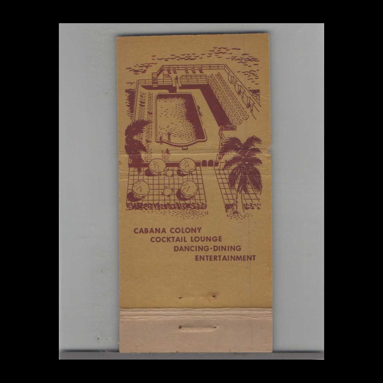 Matchbook Cover Miami Beach FL The New Promenade Hotel Matchbook Cover Miami Beach FL The New Promenade Hotel