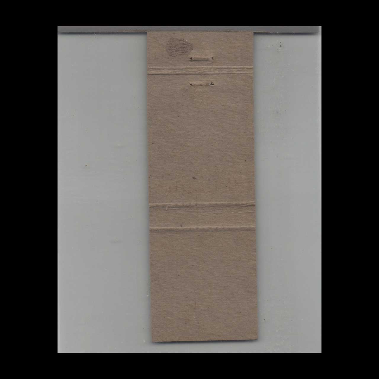 The Duchess Diner Matchbook Cover Metuchen NJ The Duchess Diner Matchbook Cover Metuchen NJ