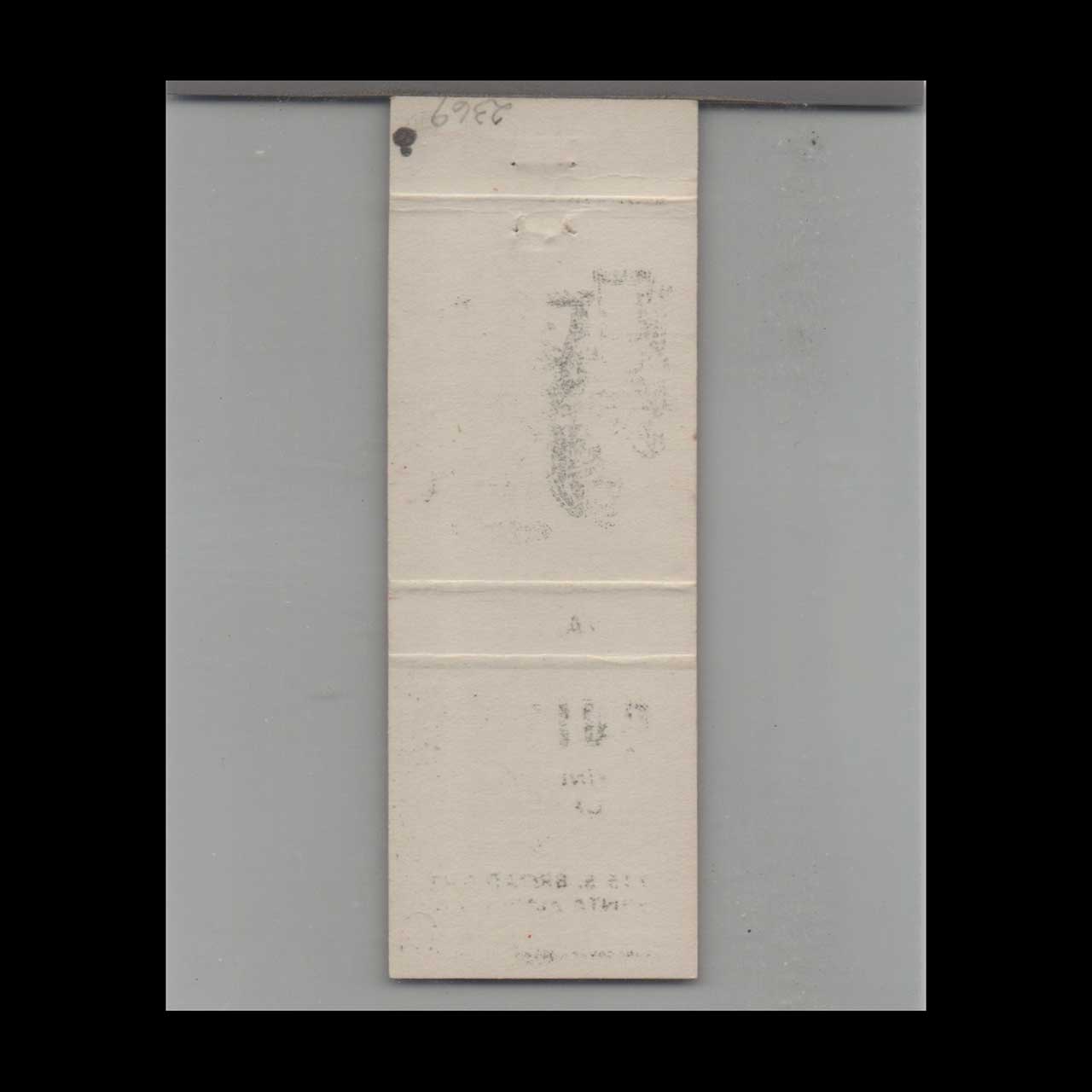 Quitos Mexican Restaurant Matchbook Cover Santa Maria Quitos Mexican Restaurant Matchbook Cover Santa Maria