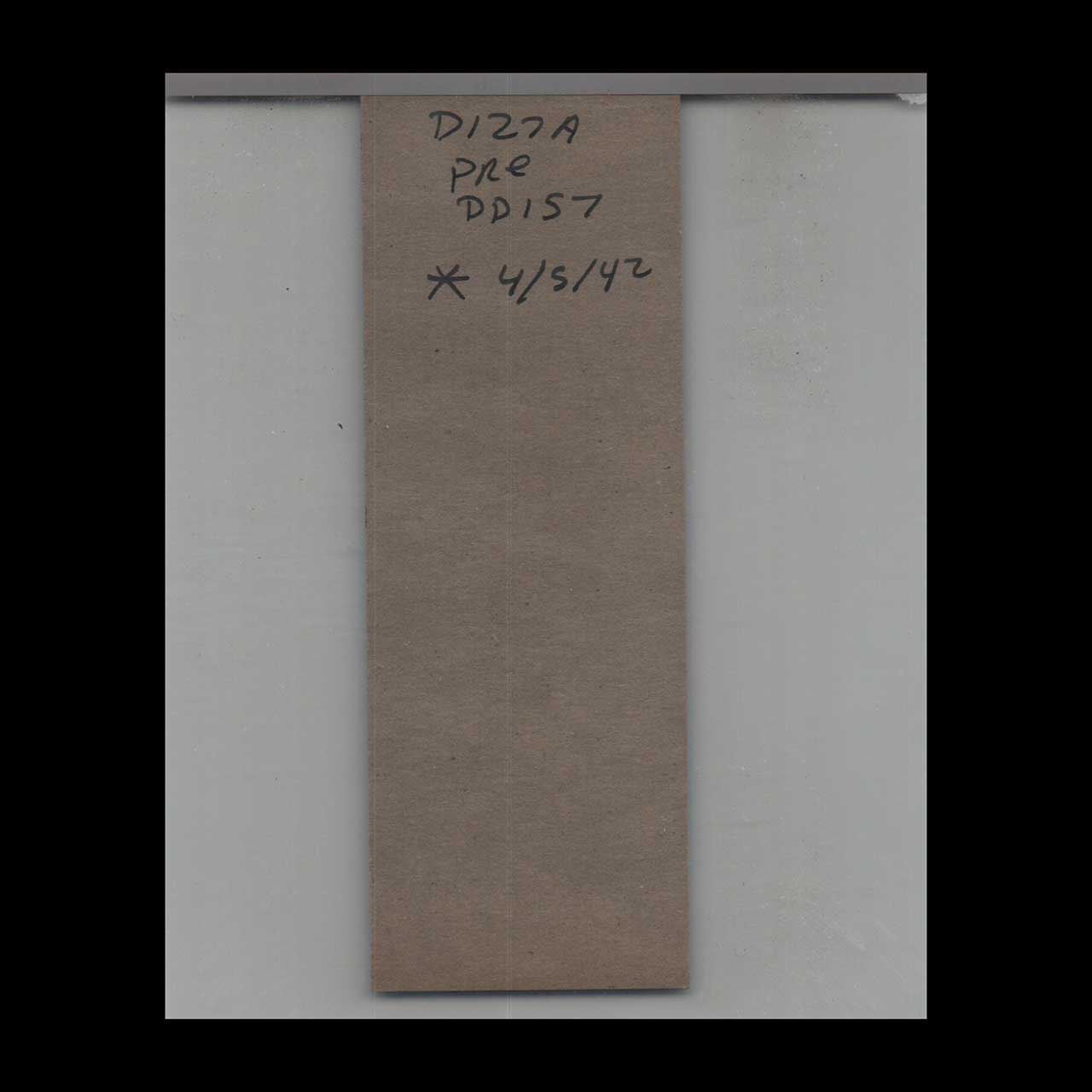 USS Dickerson Navy Ship Matchbook Cover Salesman Sample USS Dickerson Navy Ship Matchbook Cover Salesman Sample