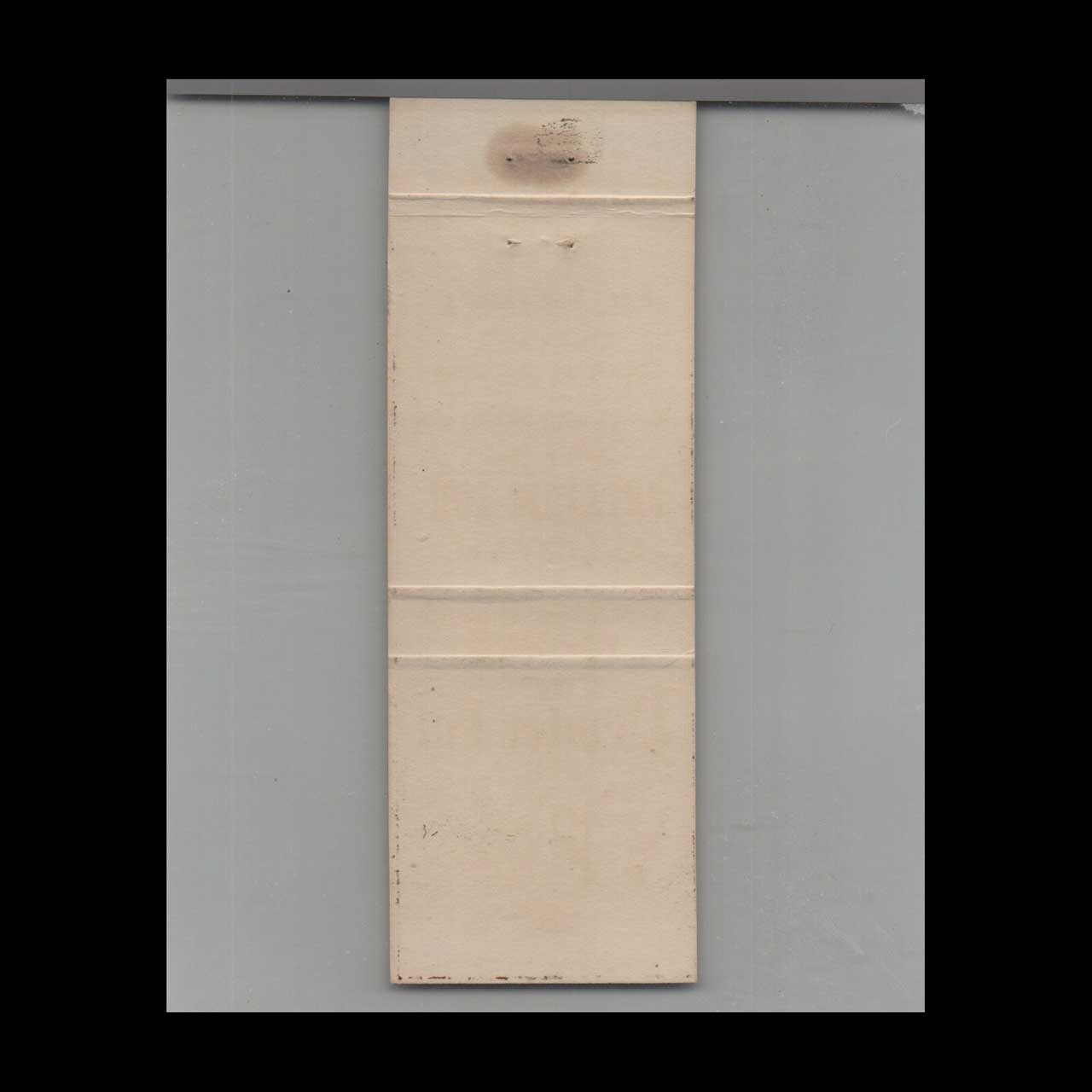 The Pewter Pot Muffin House Boston Matchbook Cover The Pewter Pot Muffin House Boston Matchbook Cover