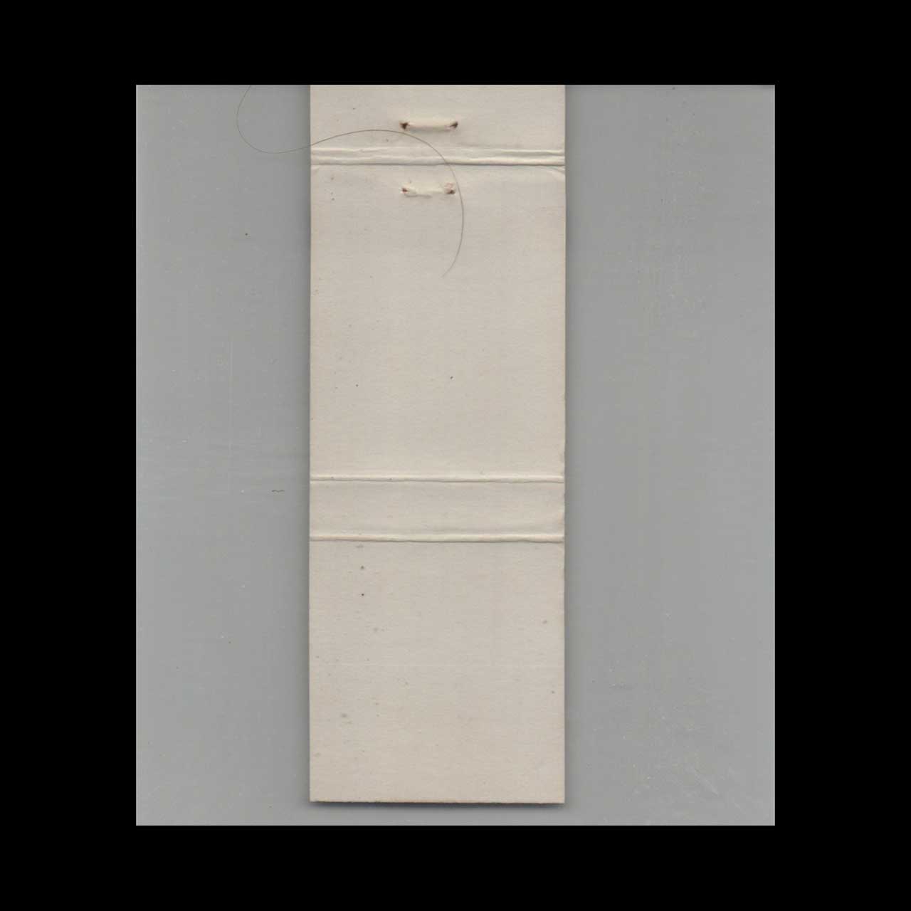 Matchbook Cover Thunderbird Resort Neah Bay WA Matchbook Cover Thunderbird Resort Neah Bay WA