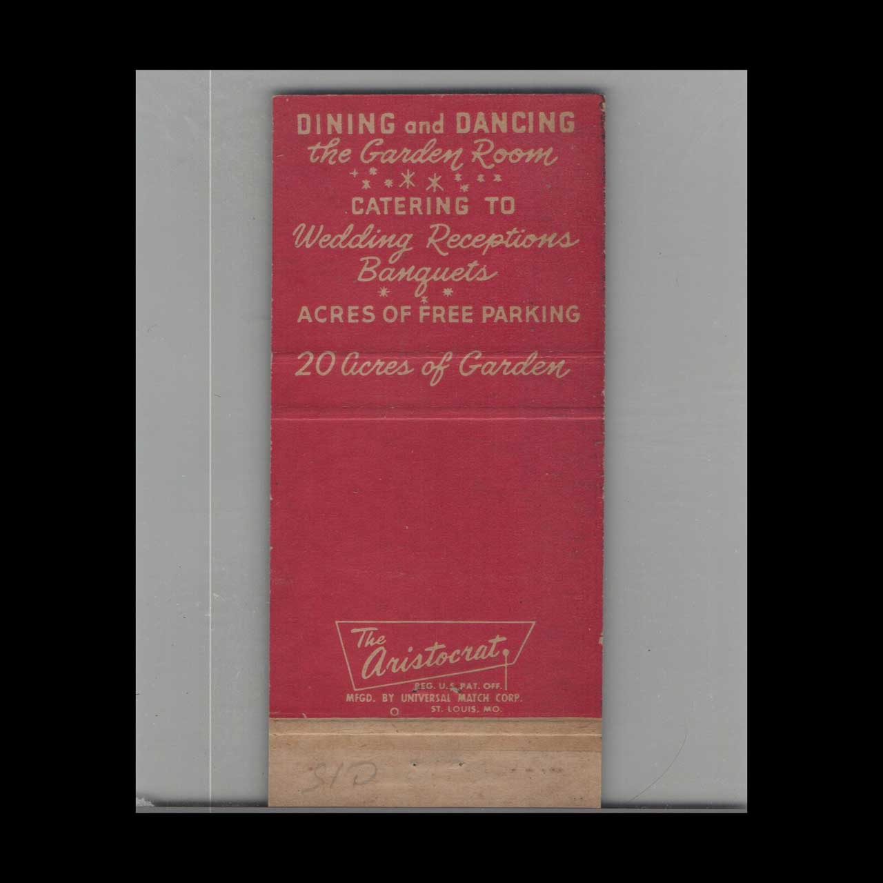 Matchbook Cover Hotel Claremont Oakland Berkeley CA Matchbook Cover Hotel Claremont Oakland Berkeley CA