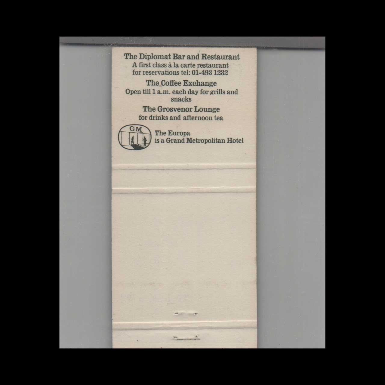 British Caledonian Airlines Matchbook Cover British Caledonian Airlines Matchbook Cover