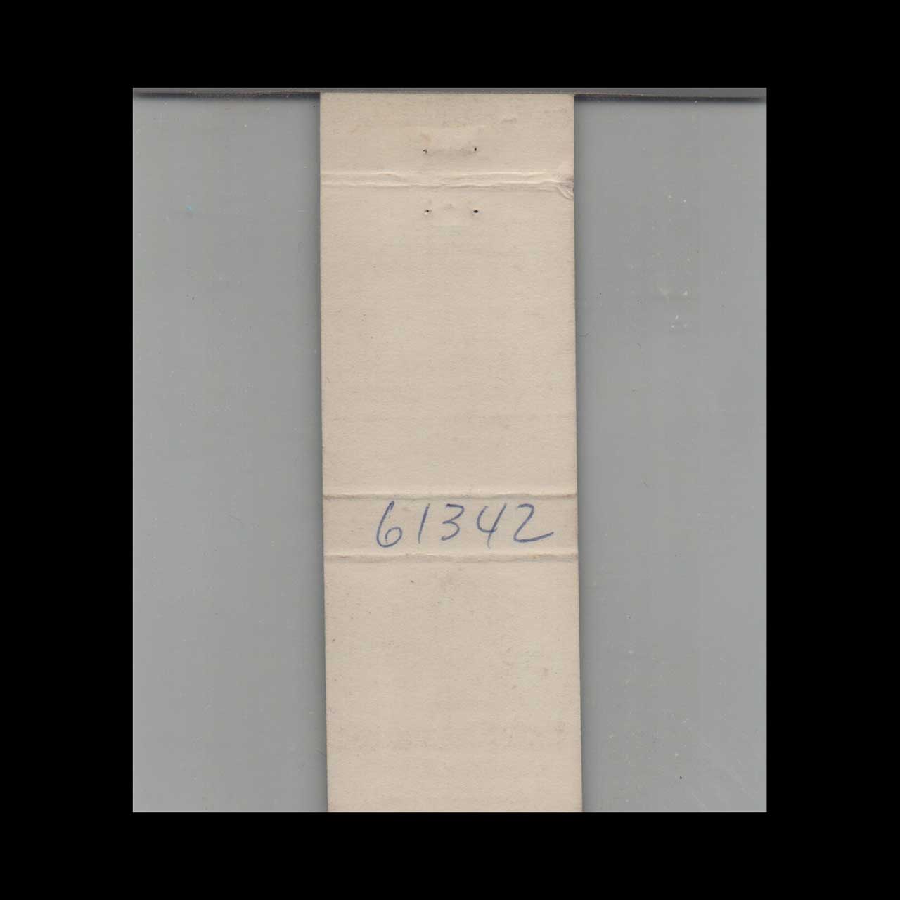 Matchbook Cover Kakusha Motel Mendota IL Black Matchbook Cover Kakusha Motel Mendota IL Black