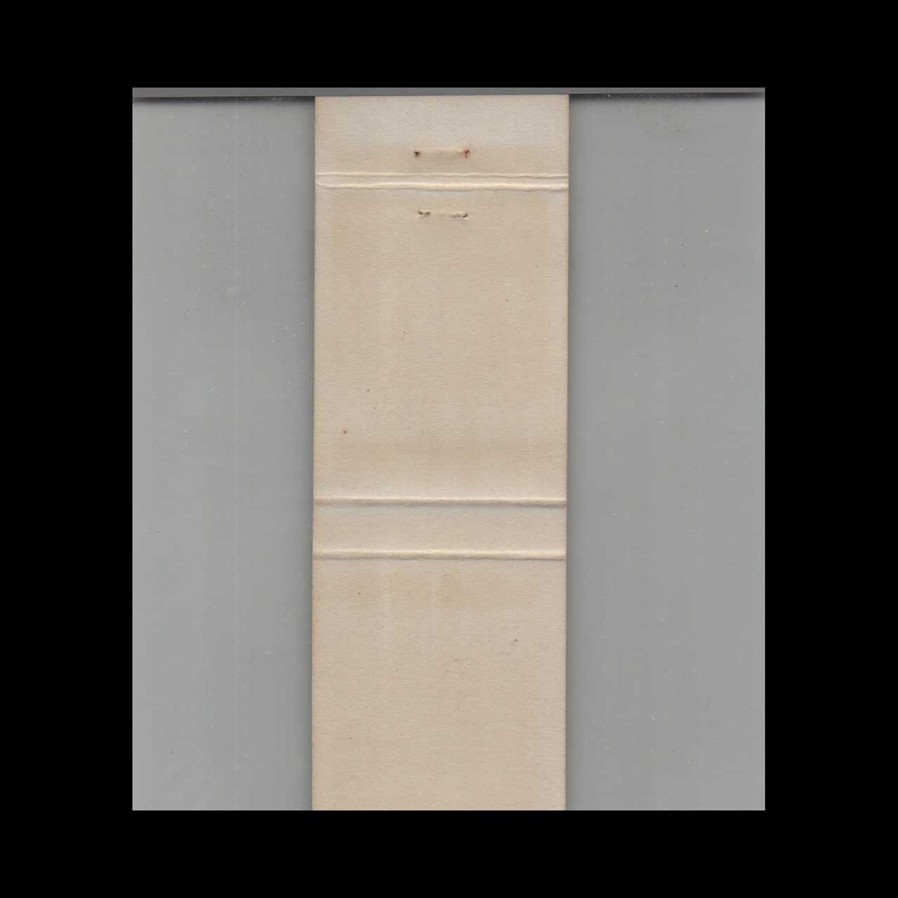 Matchbook Cover Chieftain Motor Lodge Carrington ND White Matchbook Cover Chieftain Motor Lodge Carrington ND White