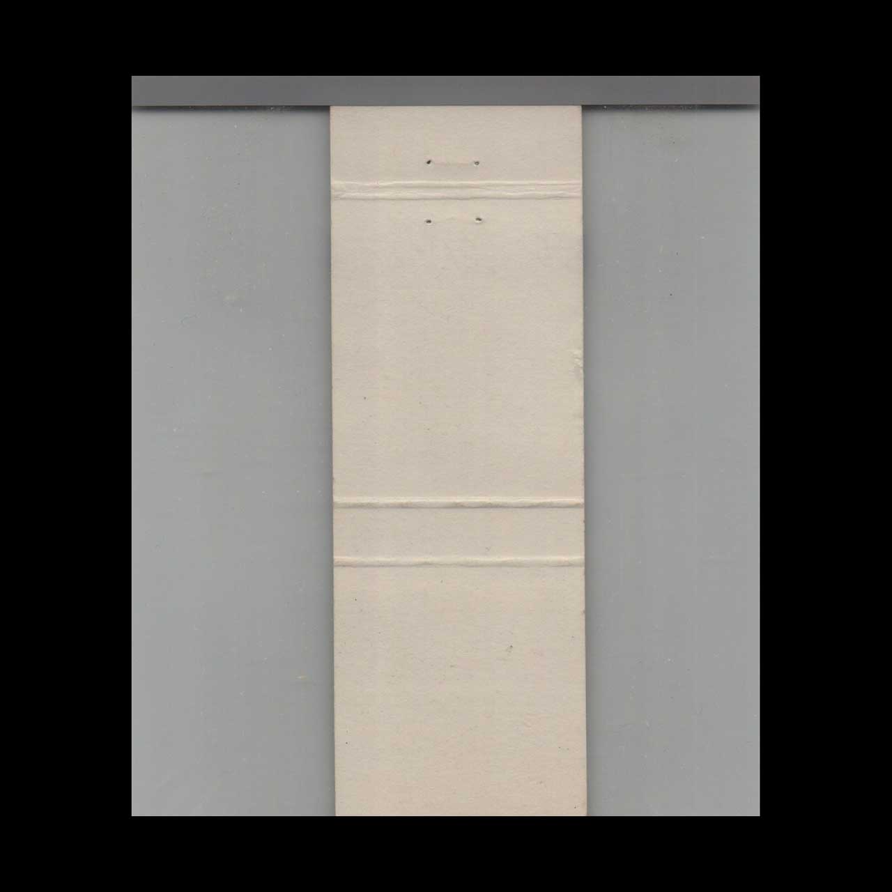 Matchbook Cover Chieftain Motor Lodge Carrington ND White Matchbook Cover Chieftain Motor Lodge Carrington ND White