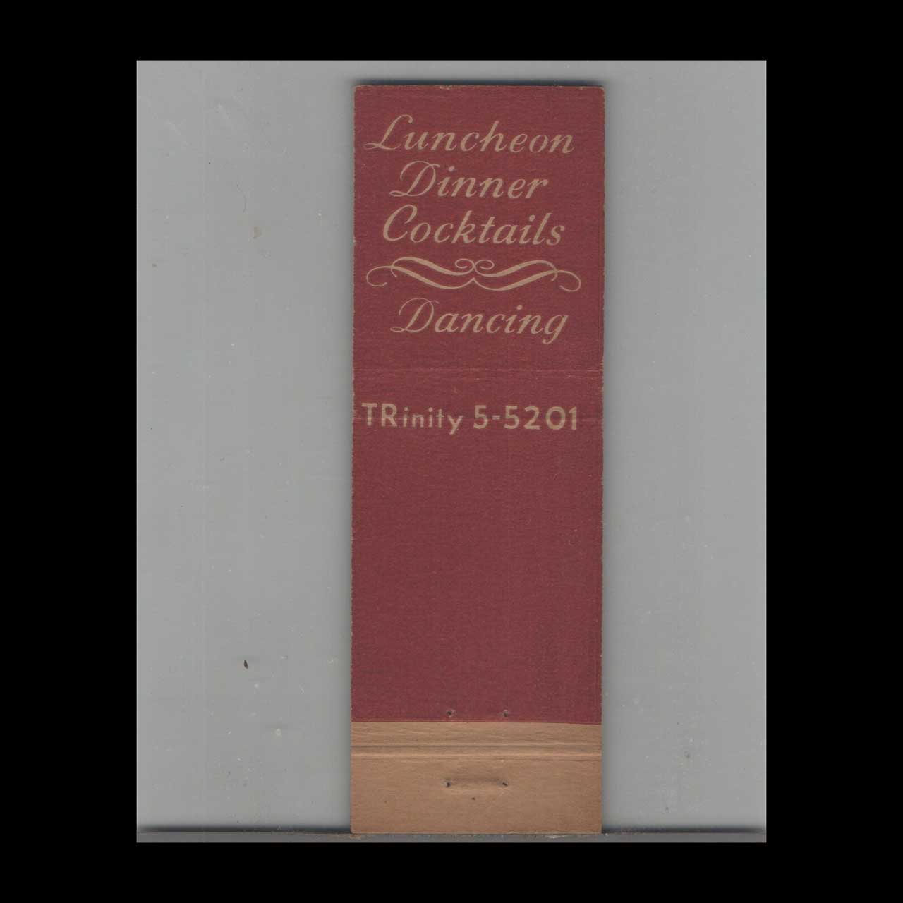 Vaughn Monroe Meadows Restaurant Matchbook Cover Framingham Vaughn Monroe Meadows Restaurant Matchbook Cover Framingham