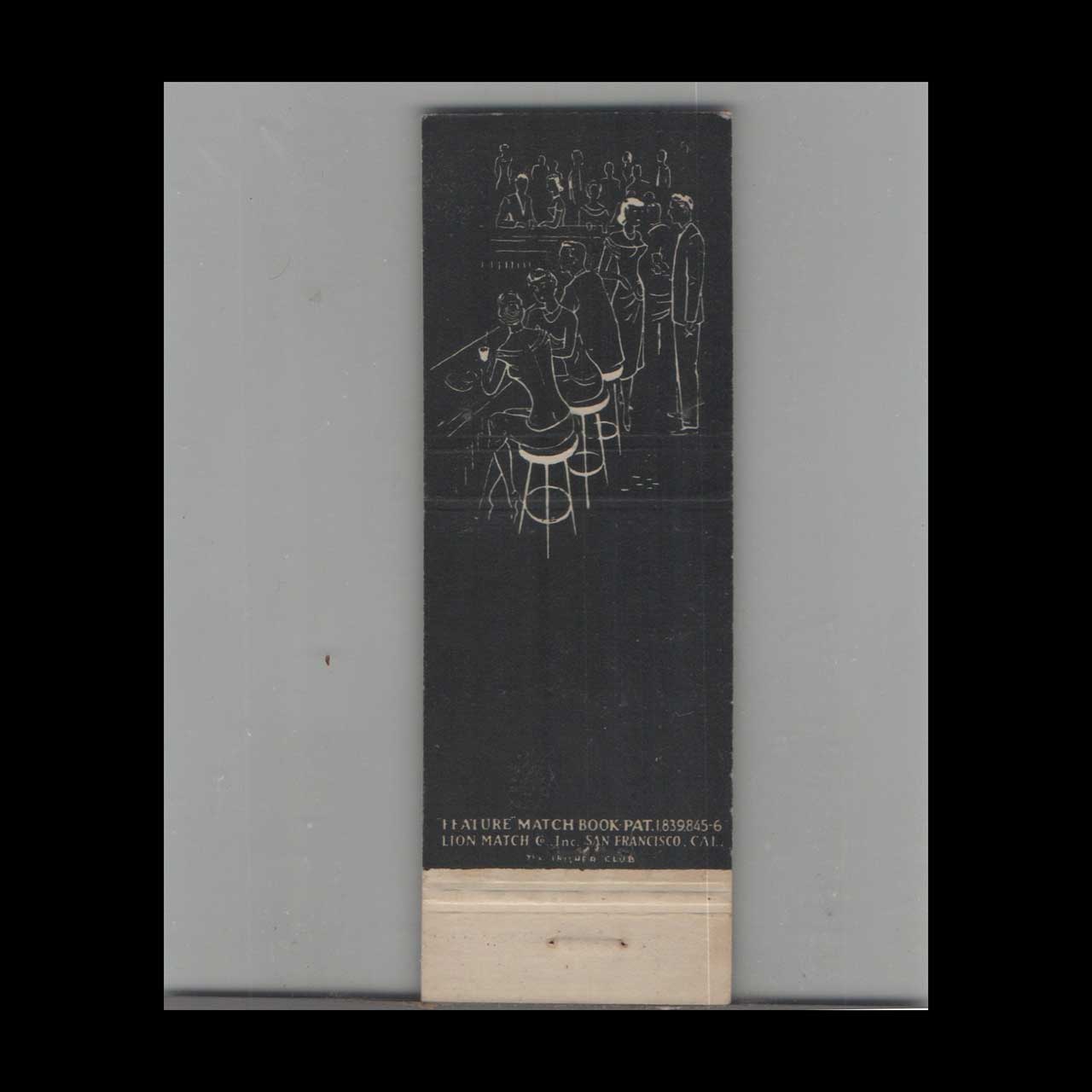 Moulin Rouge Al Star Revue Matchbook Cover San Francisco Moulin Rouge Al Star Revue Matchbook Cover San Francisco