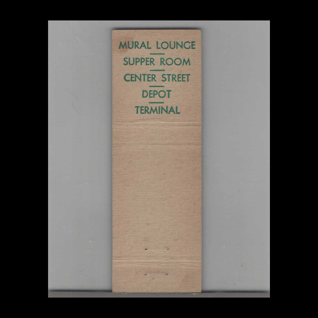 Prouses Restaurants Matchbook Cover Rutland VT Prouses Restaurants Matchbook Cover Rutland VT