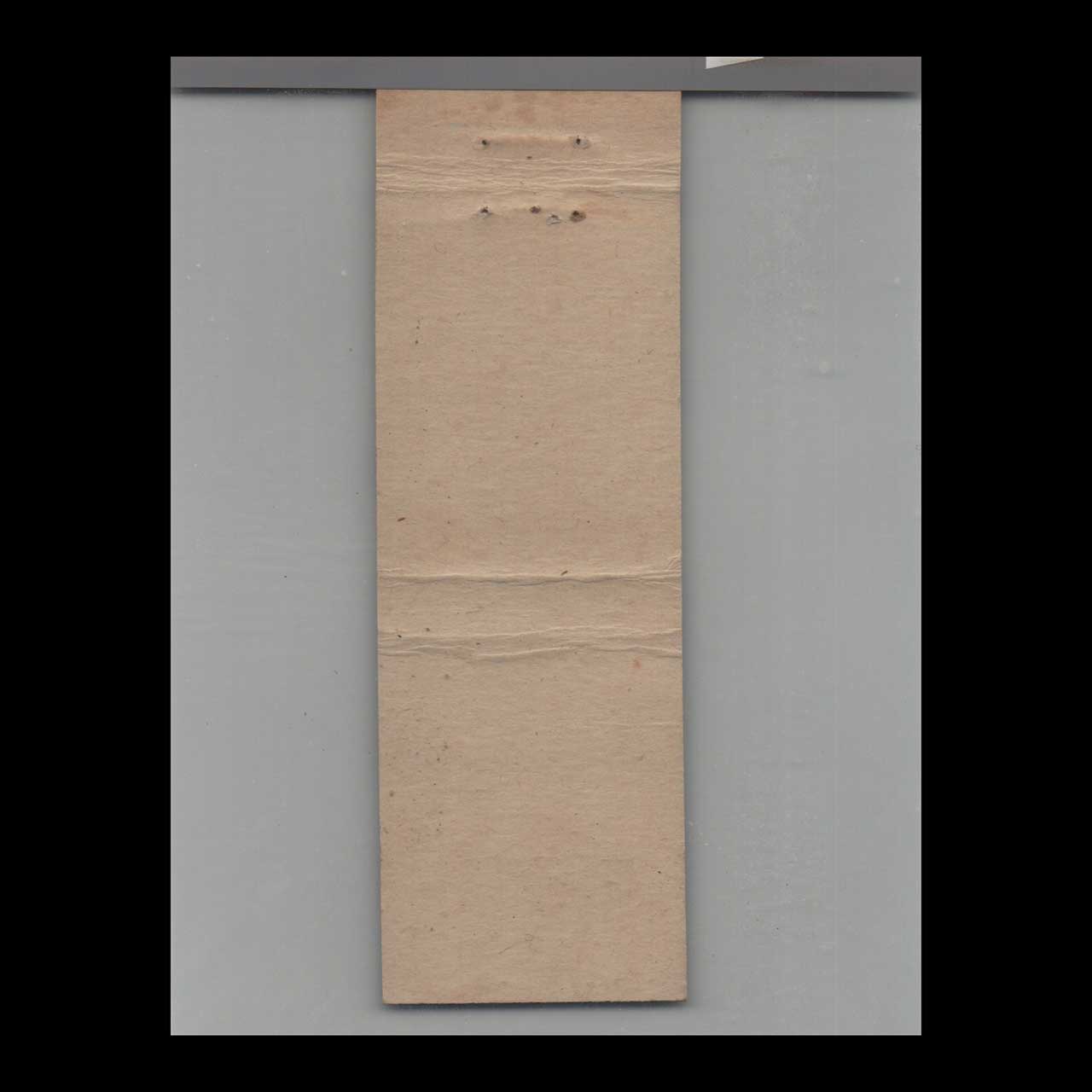 New Yorker Sandwich Bar Evansville IN Matchbook Cover New Yorker Sandwich Bar Evansville IN Matchbook Cover