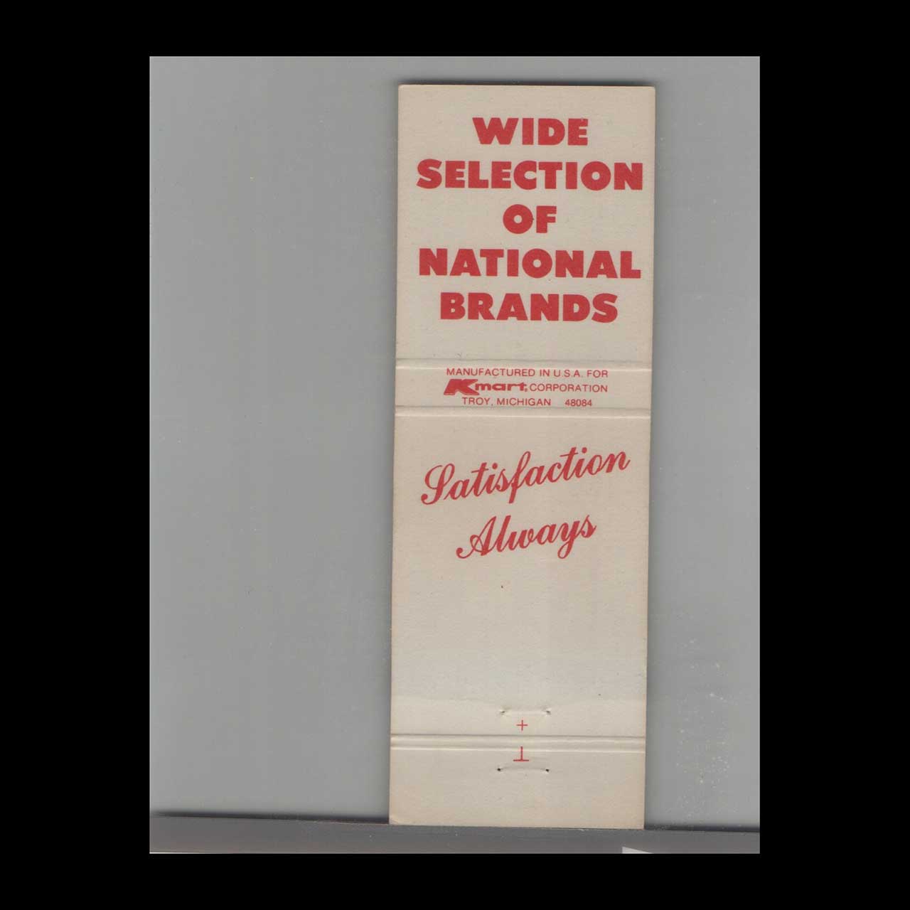 Matchbook Cover Kmart Department Store Matchbook Cover Kmart Department Store