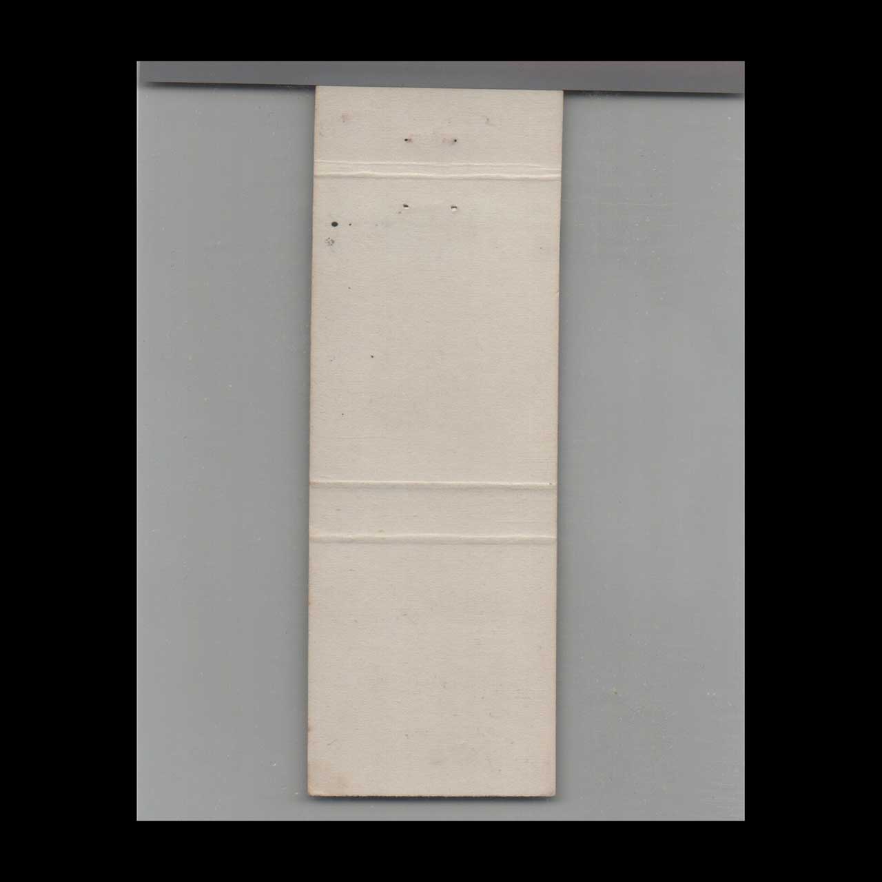 Matchbook Cover Center Beverage Shop Bellevue Matchbook Cover Center Beverage Shop Bellevue