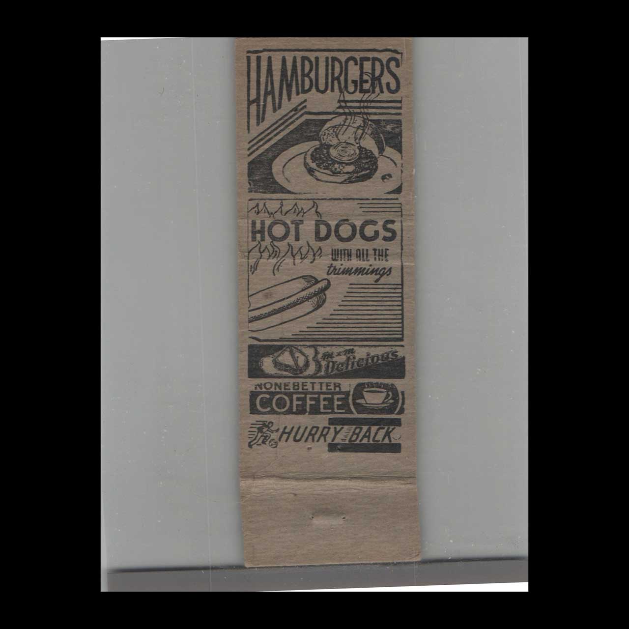 Matchbook Cover Treadwells Pantry Amherst ME Matchbook Cover Treadwells Pantry Amherst ME