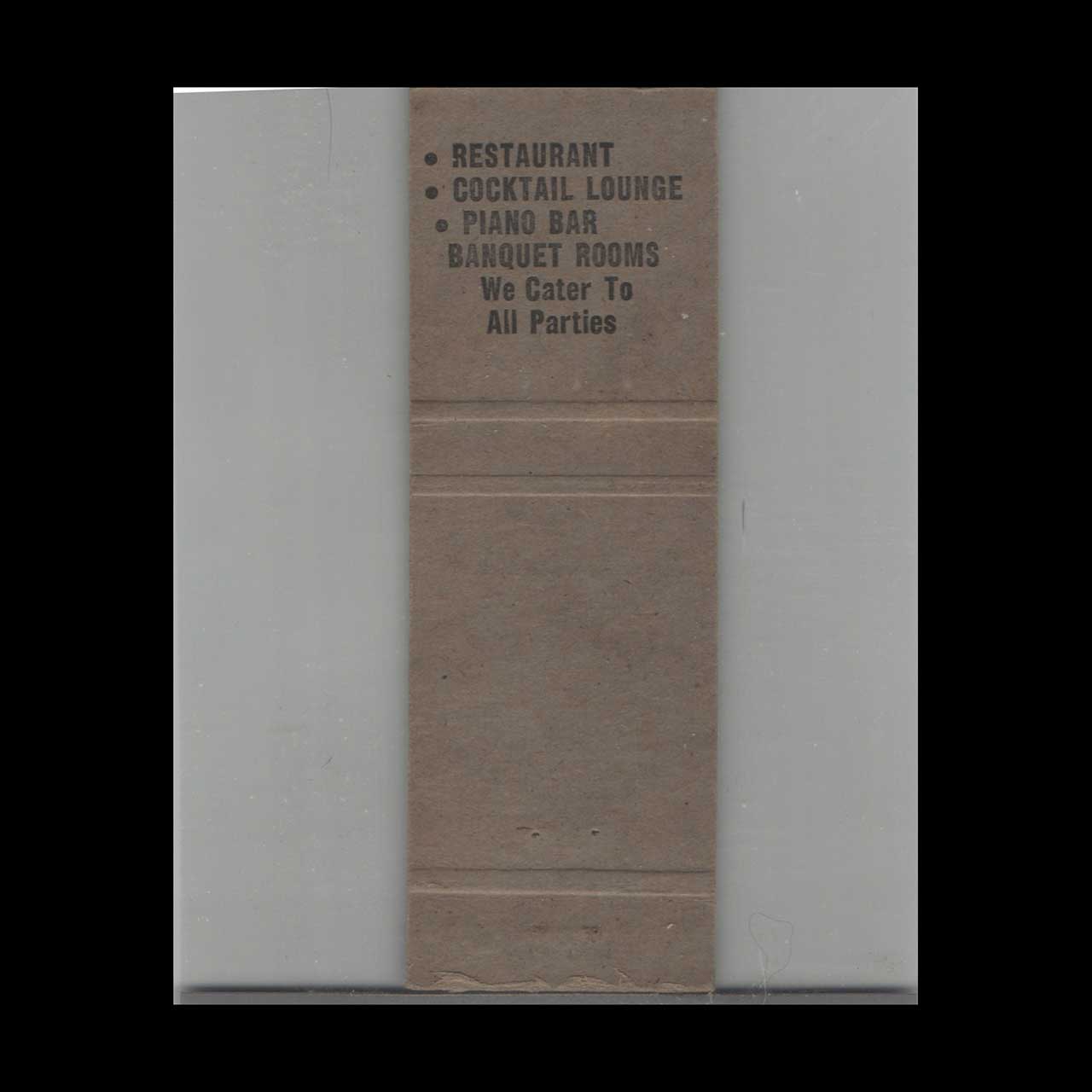 Minnehaha Lanes Bowling Matchbook Cover Saint Paul MN Minnehaha Lanes Bowling Matchbook Cover Saint Paul MN