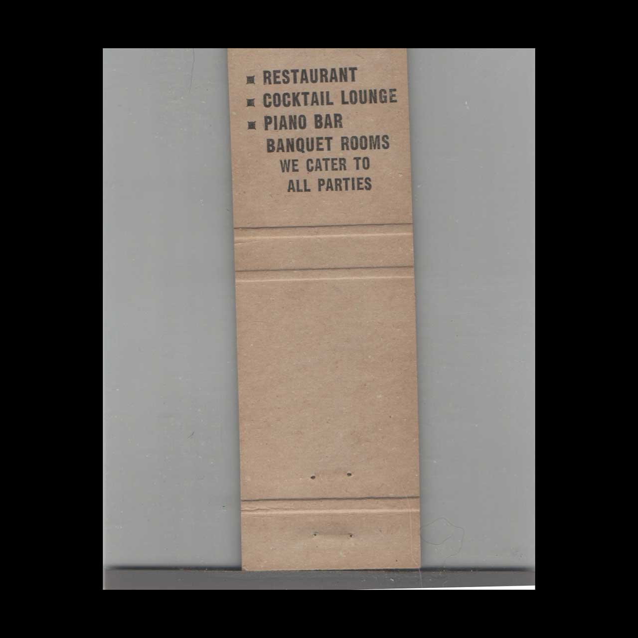 Minnehaha Lanes Bowling Matchbook Cover St Paul MN Minnehaha Lanes Bowling Matchbook Cover St Paul MN