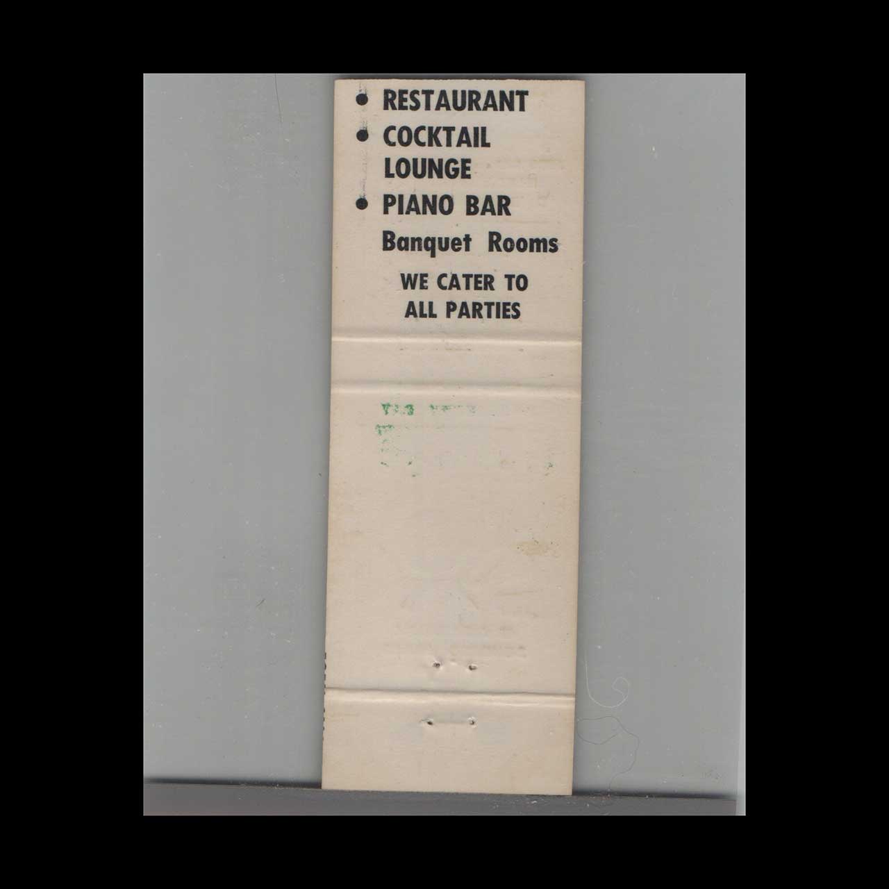 Minnehaha Lanes Bowling Matchbook Cover St Paul MN Minnehaha Lanes Bowling Matchbook Cover St Paul MN