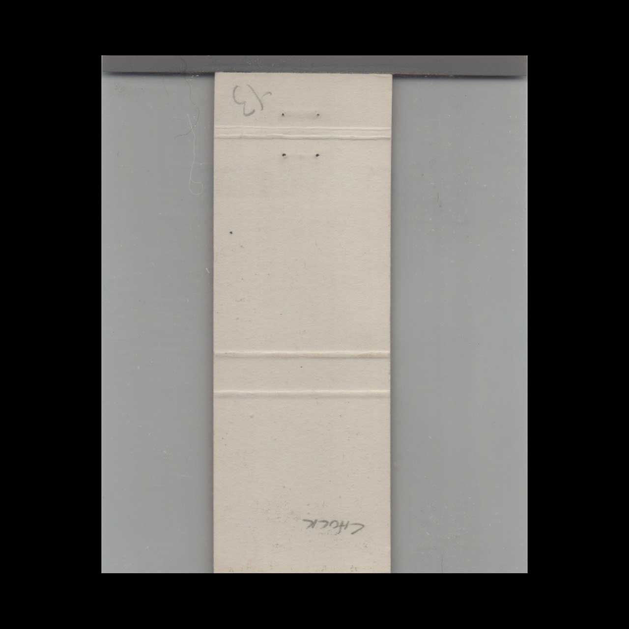 Meadowlanes Bowling Matchbook Cover Mantowoc WI Meadowlanes Bowling Matchbook Cover Mantowoc WI