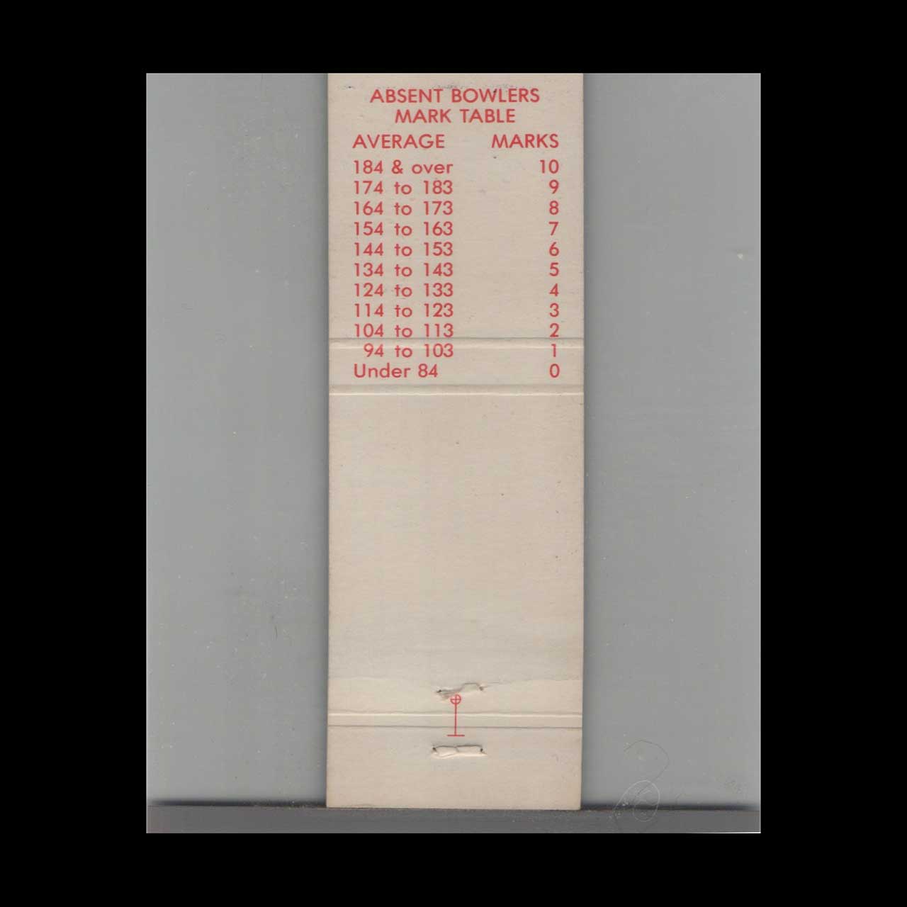 New Frontier Lanes Bowling Matchbook Cover Tacoma WA New Frontier Lanes Bowling Matchbook Cover Tacoma WA