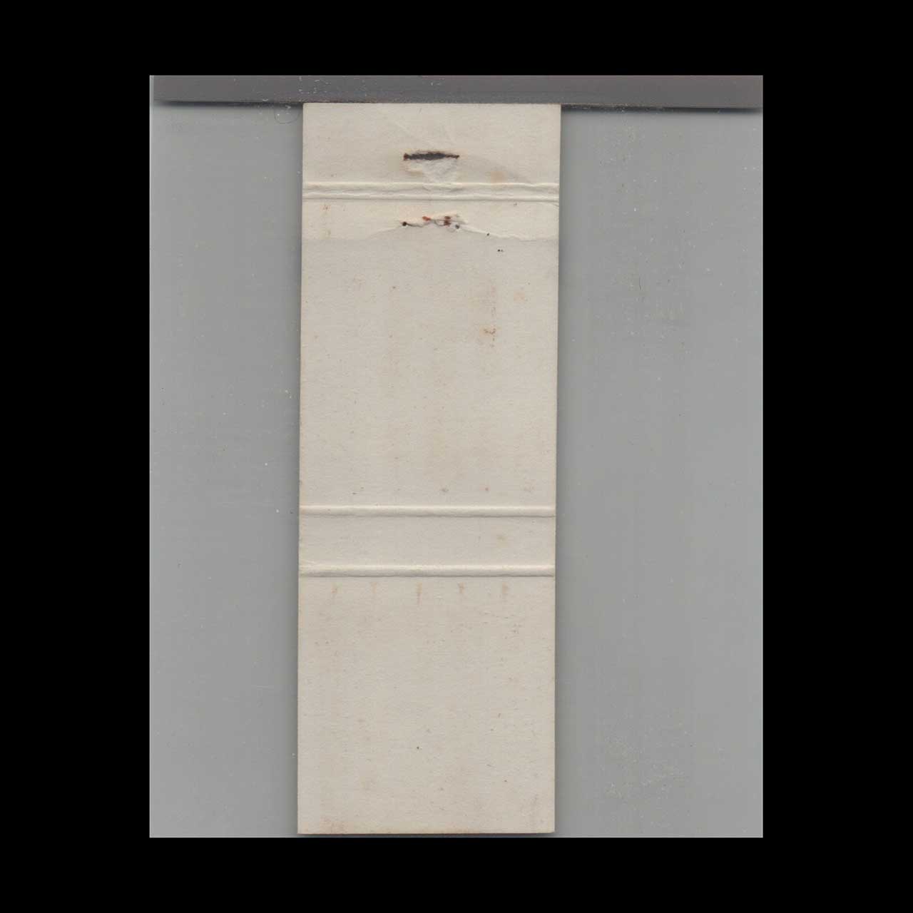 North Myrtle Beach Bowling Center Matchbook Cover North Myrtle Beach Bowling Center Matchbook Cover