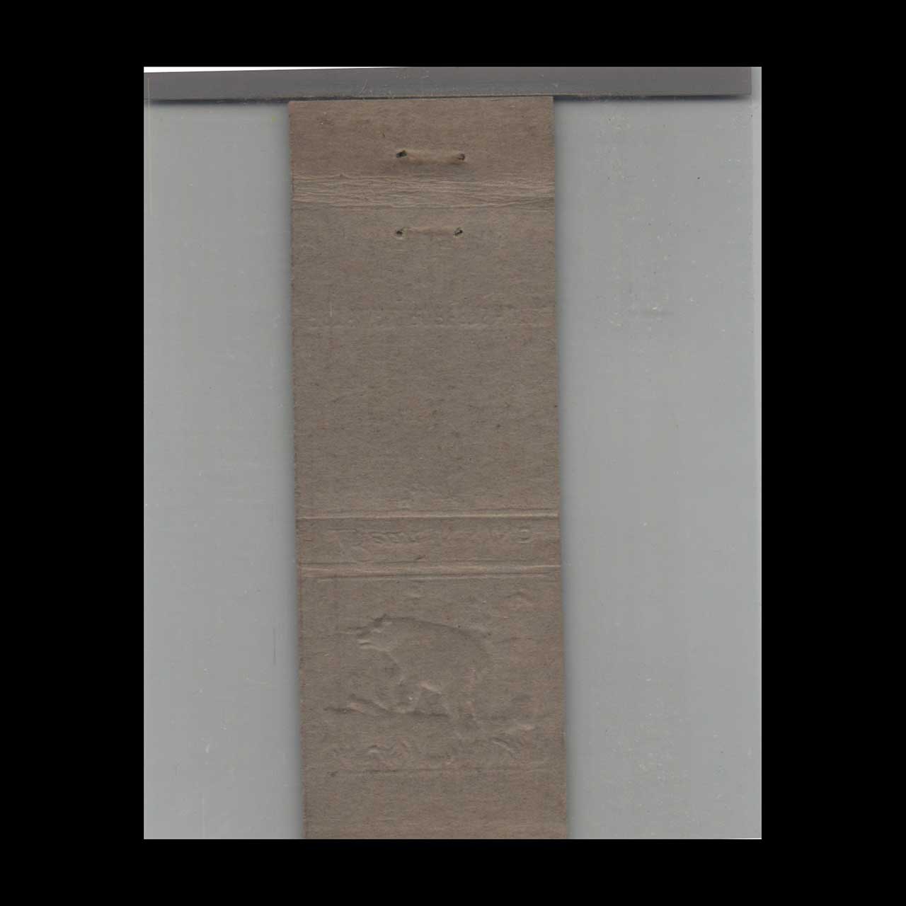 Matchbook Cover Arthur L Roberts Hotel St Cloud MN Matchbook Cover Arthur L Roberts Hotel St Cloud MN