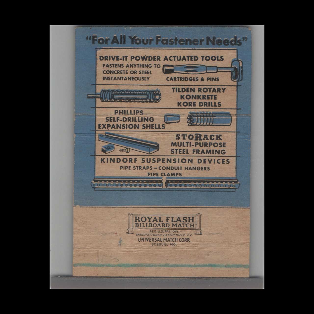 Matchbook Cover West Pacific Sales Co Portland OR Matchbook Cover West Pacific Sales Co Portland OR